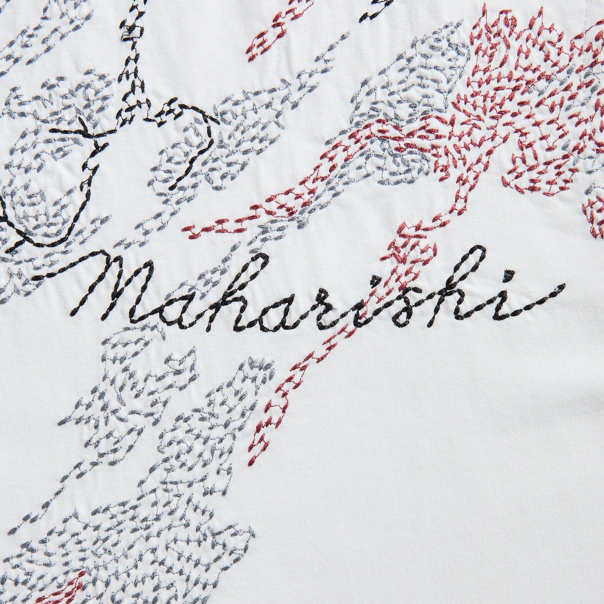 Maharishi Sashiko Bonsai Tee in White