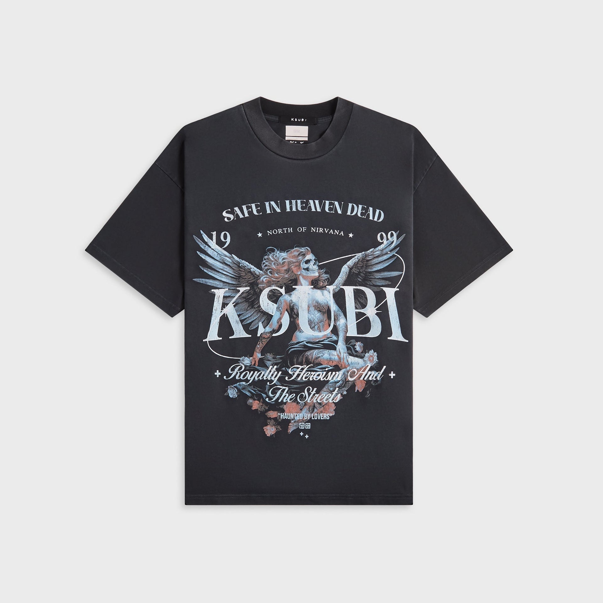 Ksubi Spirit Ekcess Short Sleeve Tee - Acid Black