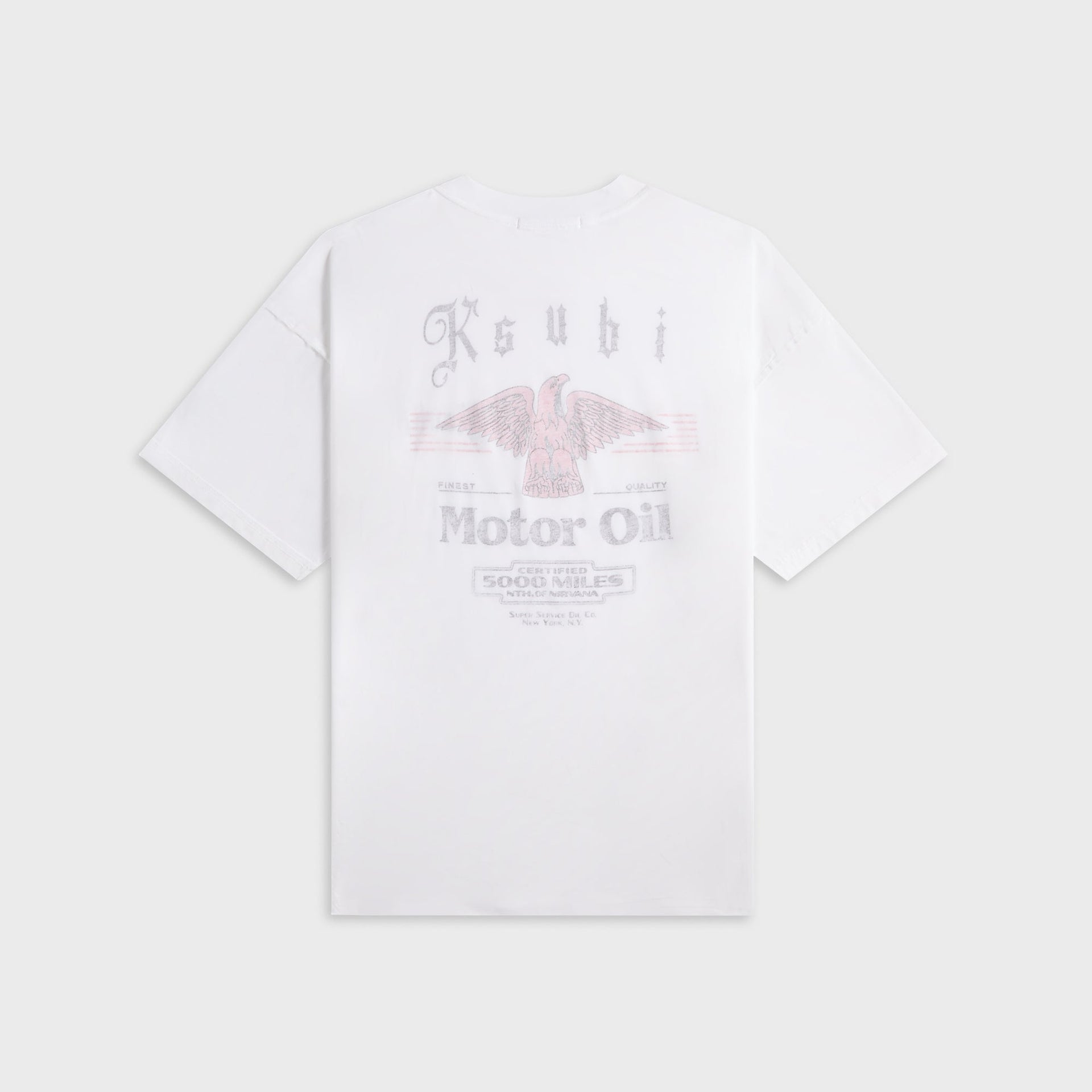 Ksubi Truckstop Eckess Short Sleeve Tee - White