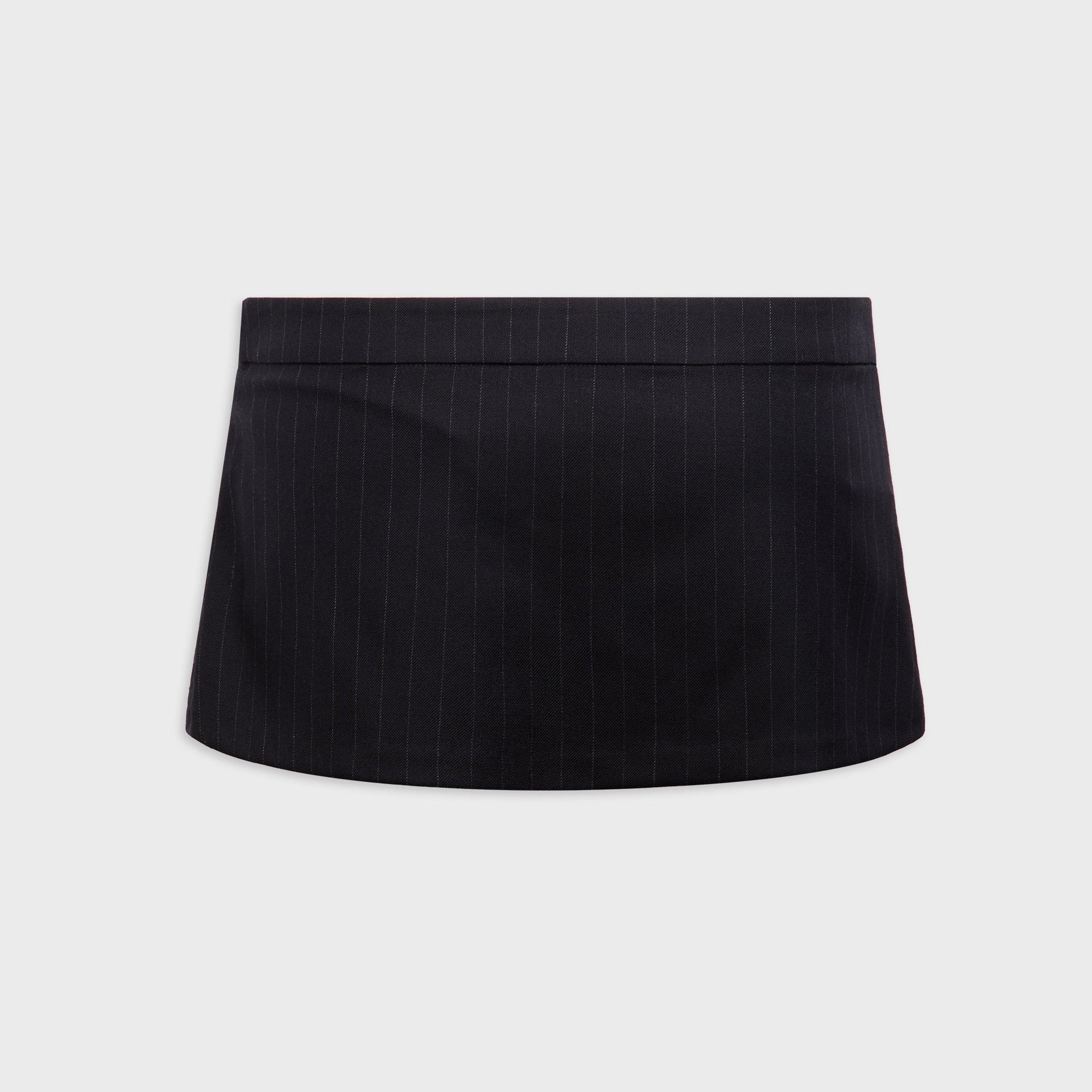 Miaou Kira Skirt - Navy Pinstripe