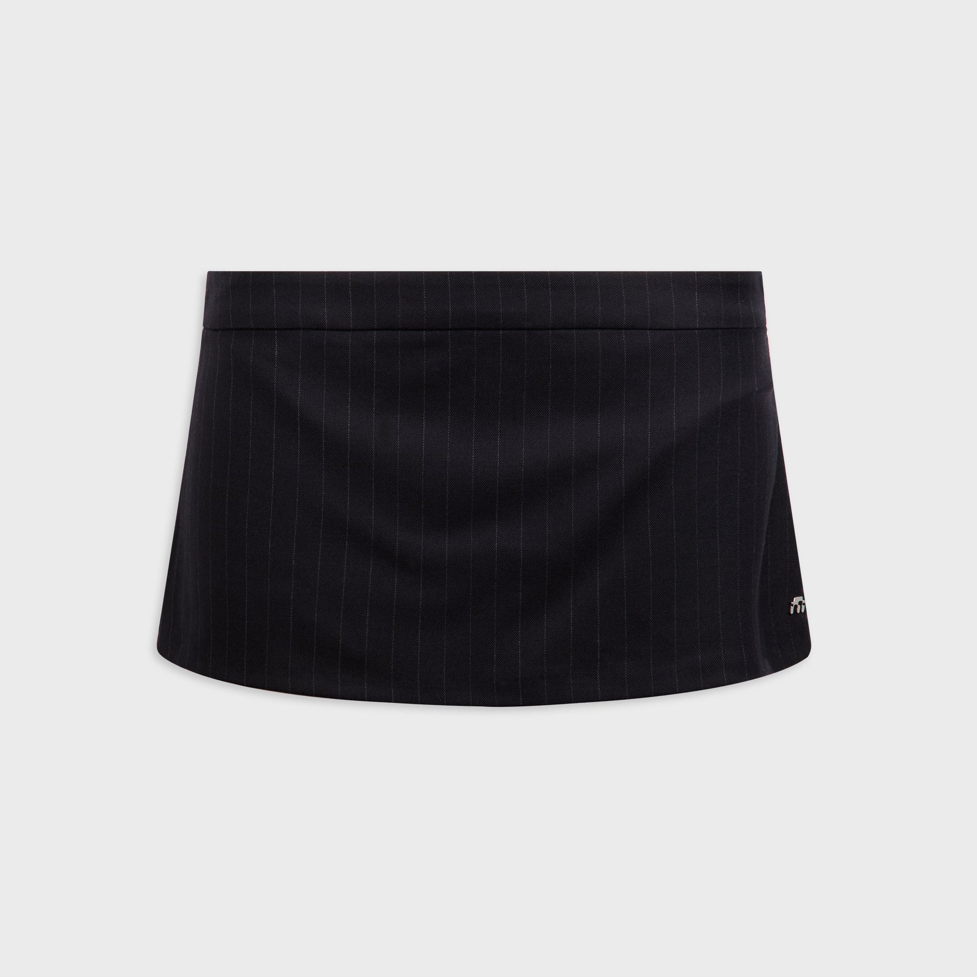 Miaou Kira Skirt - Navy Pinstripe