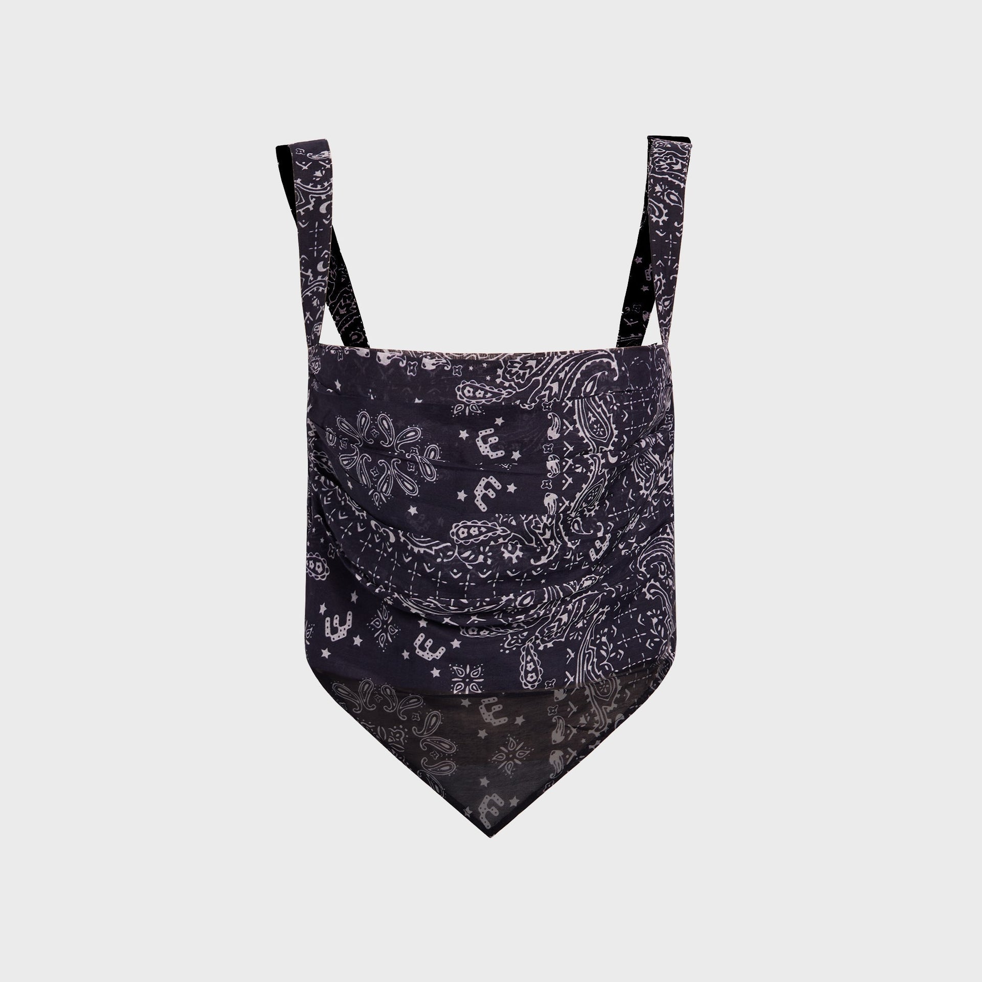 Miaou Tati Top - Bandana Navy