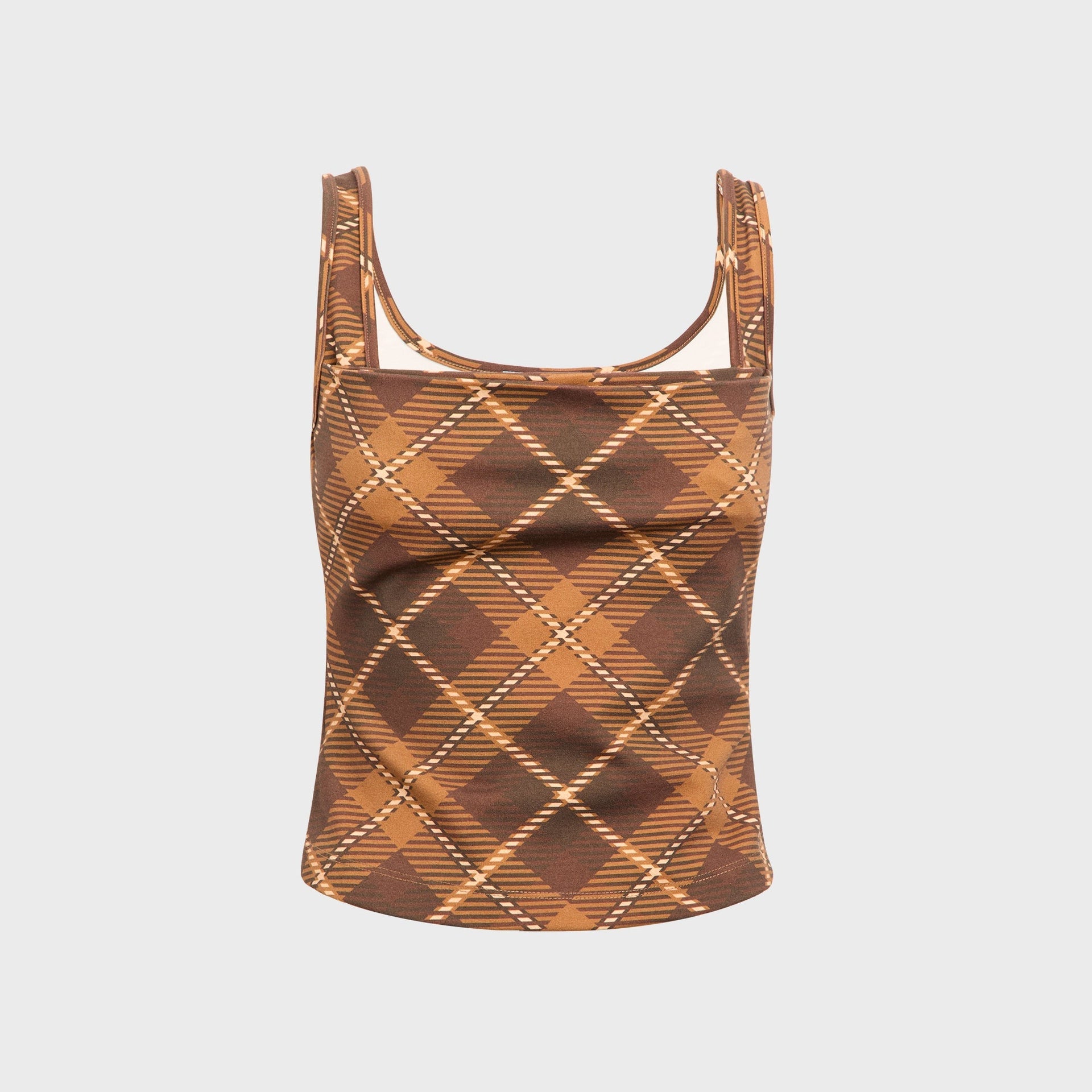 Miaou Luna Top - Ghost Plaid