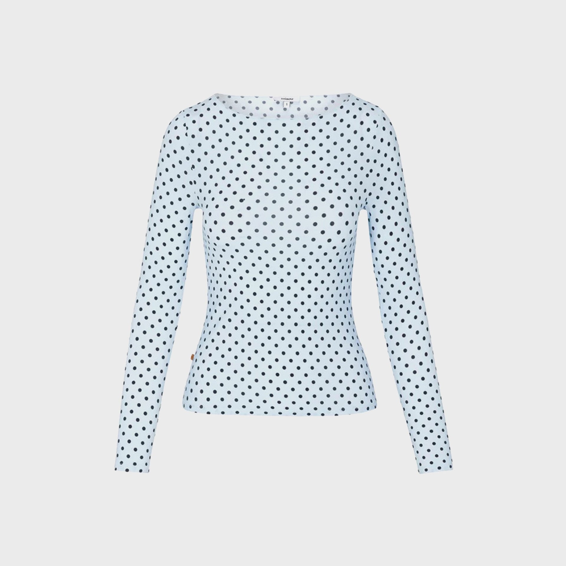 Miaou Amelia Top - Blue Small Dot