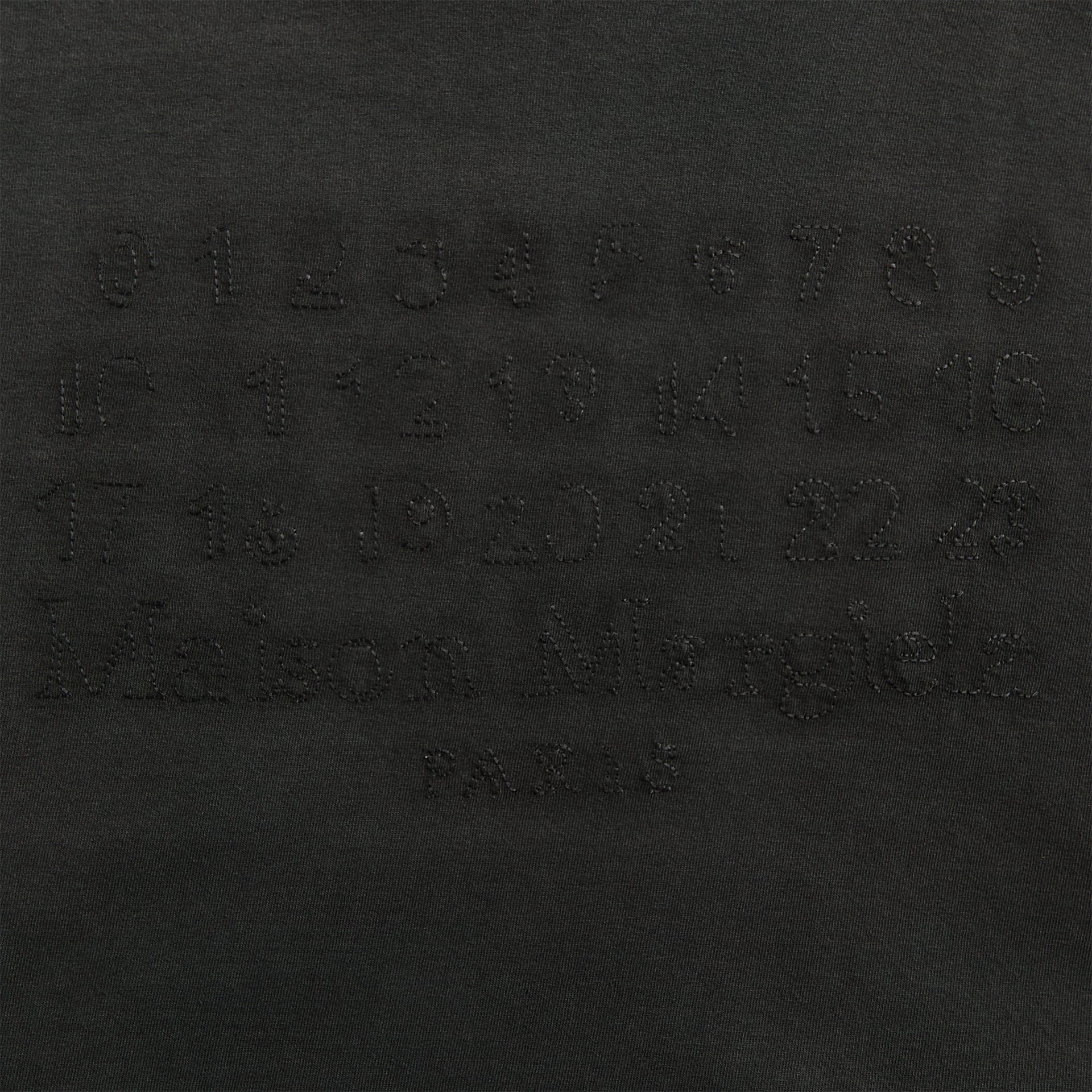Maison Margiela Tee in Washed Black