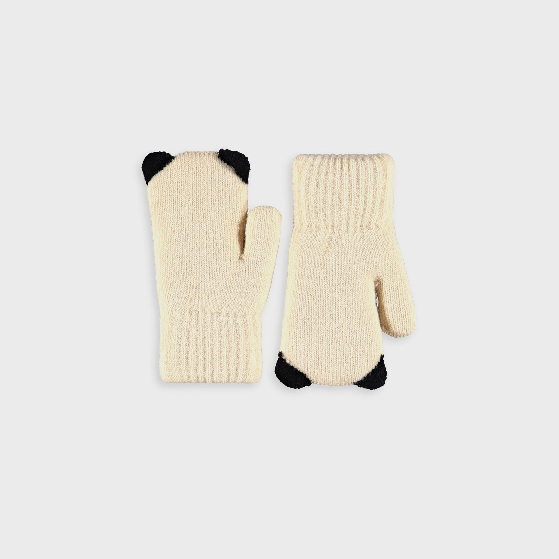 MOLO Kids Kenau Knitted Gloves - Vanilla