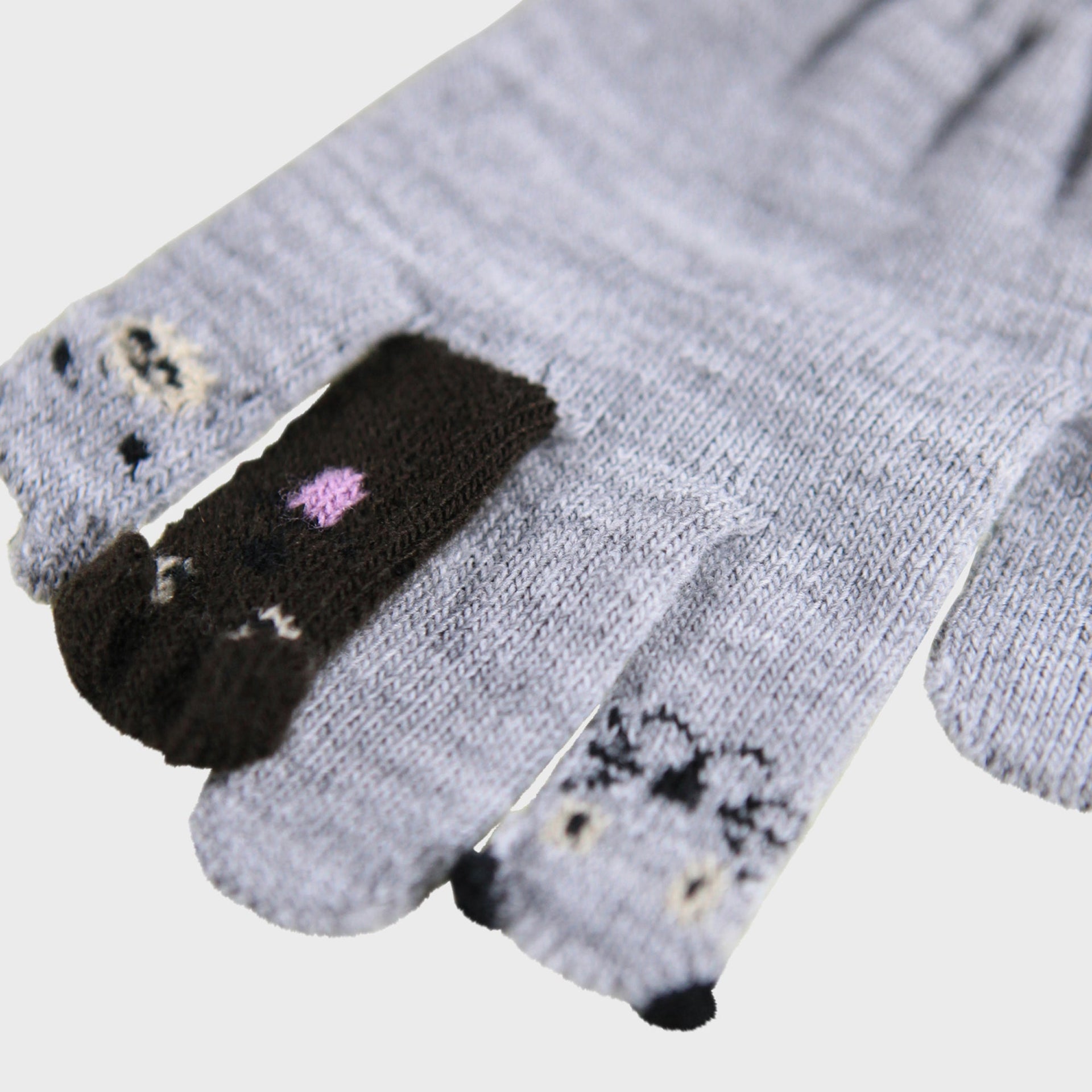 MOLO Kids Kenau Gloves - Grey Melange