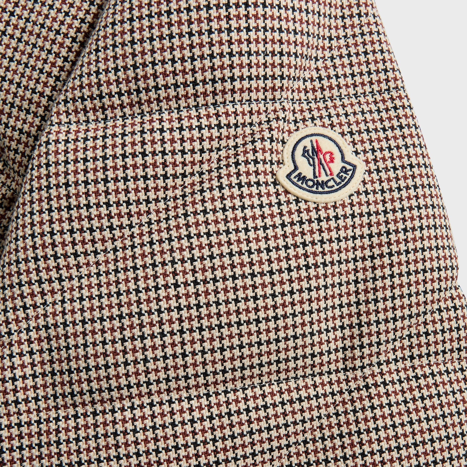 Moncler Psyllos WoolinBlend Hooded Down Jacket in Grey