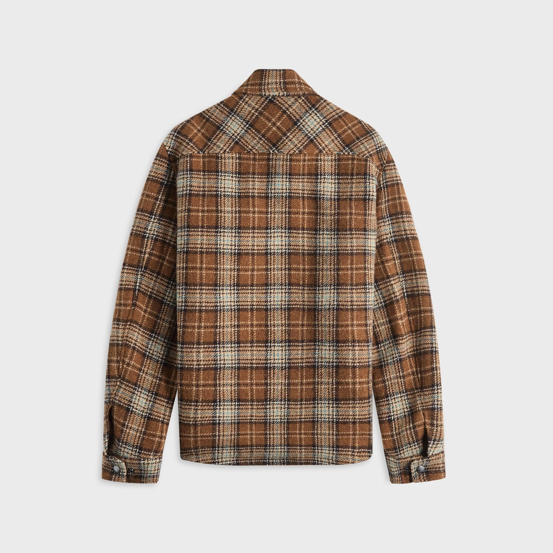 Moncler Plaid Shirt - Brown