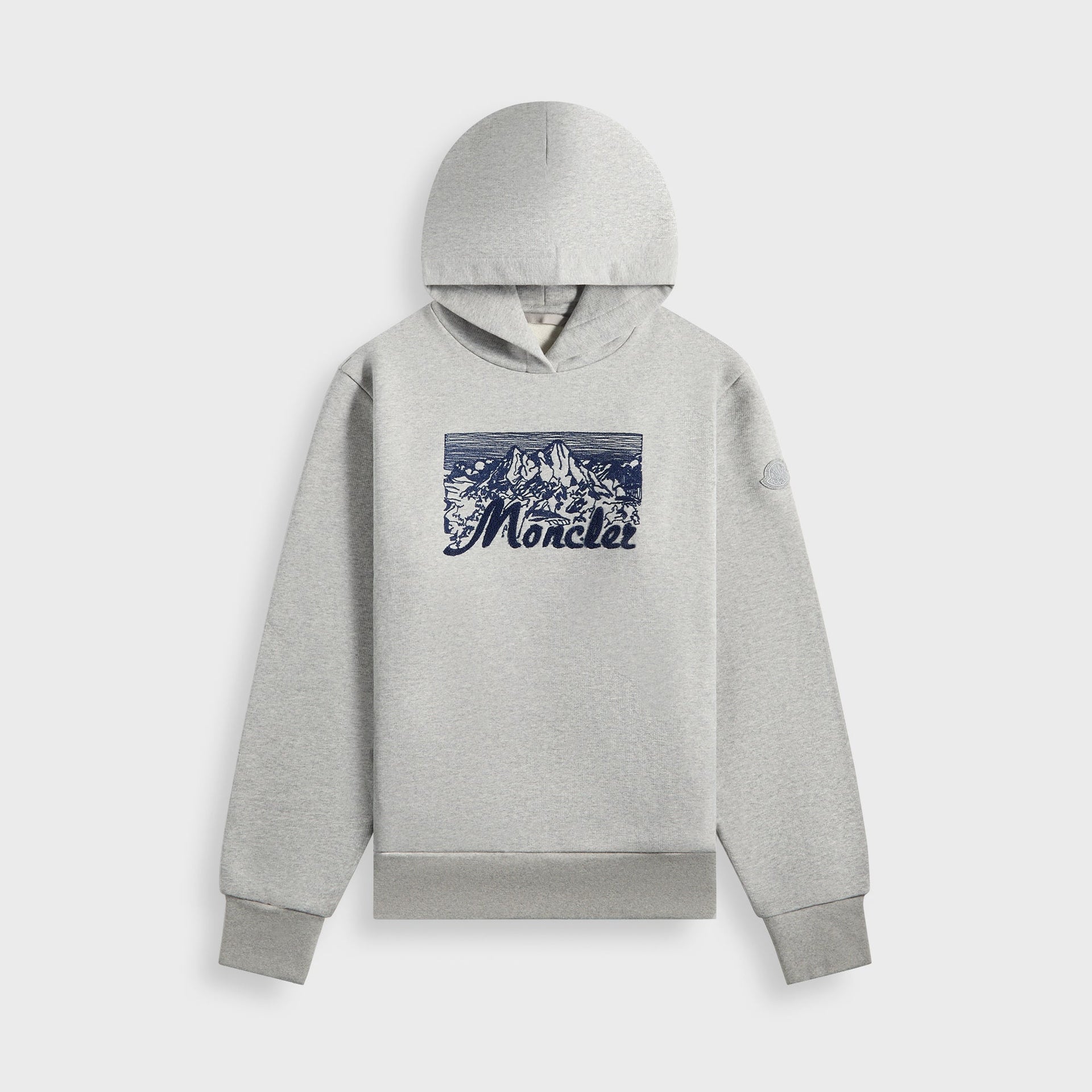 Moncler Hoodie Sweater in Grey