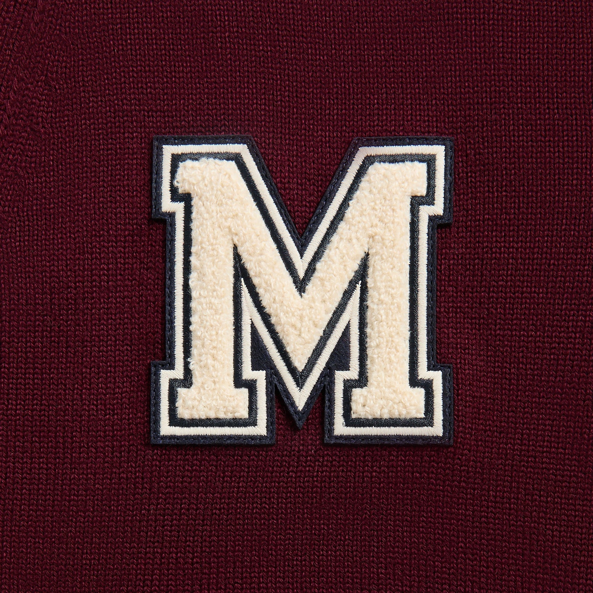 Moncler Varsity Cardigan - Red