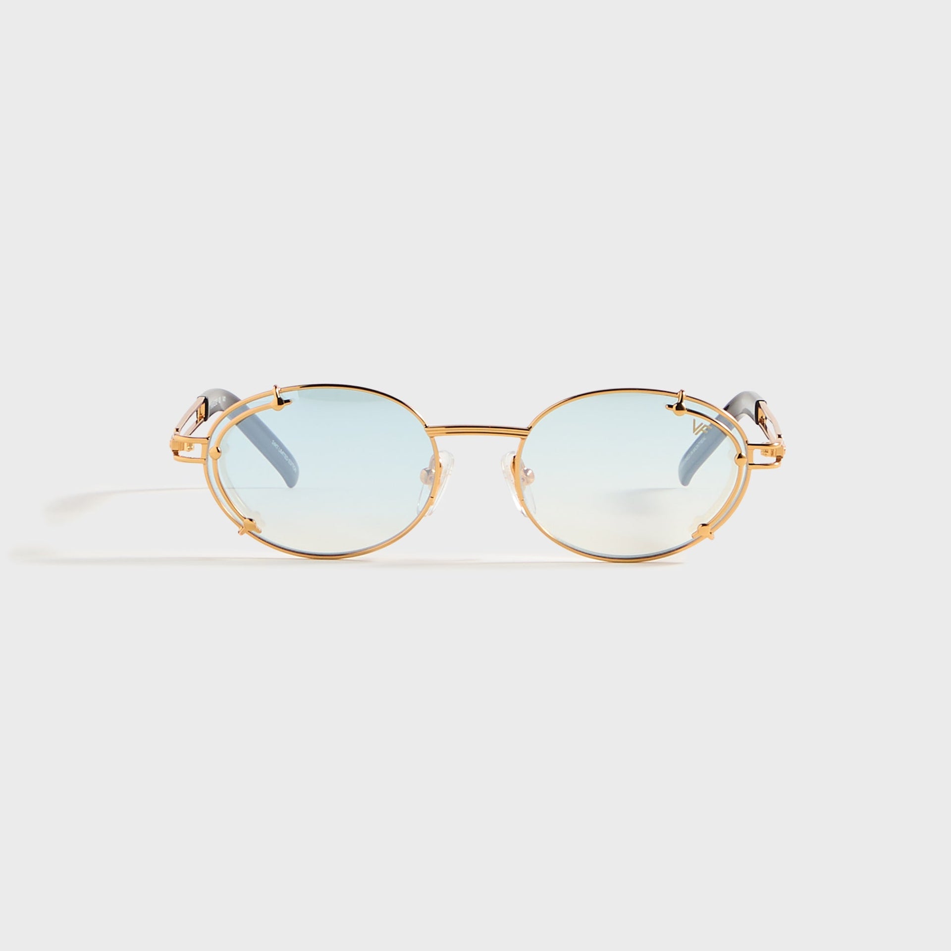 Vintage Frames Knowledge 24KT in Yellow Gold / Tiffany Blue