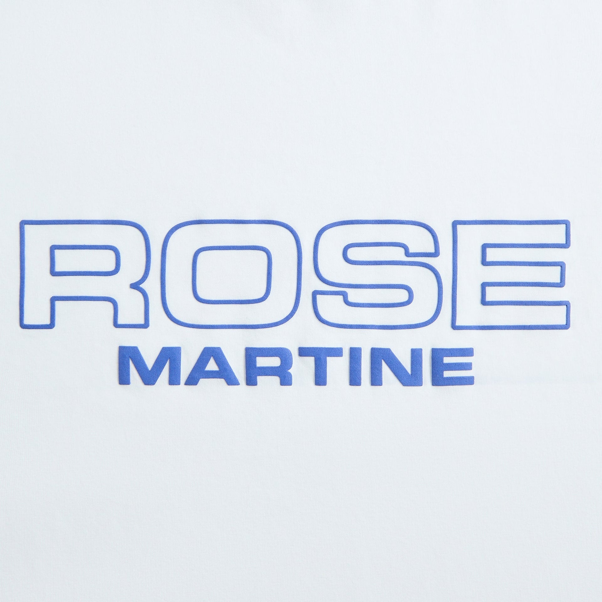 Martine Rose Classic Tee - White Rose Martine