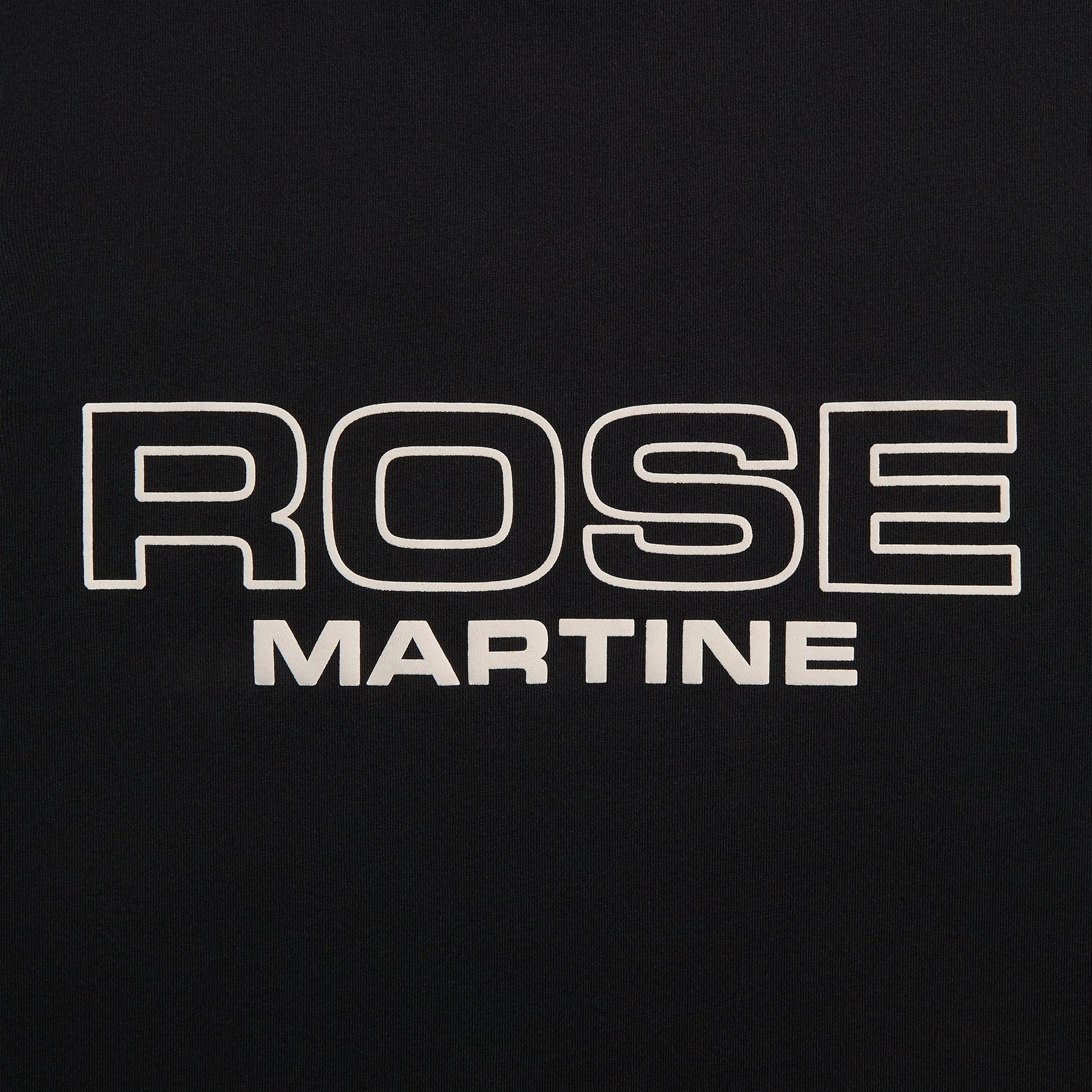 Martine Rose Classic Tee - Black Rose Martine