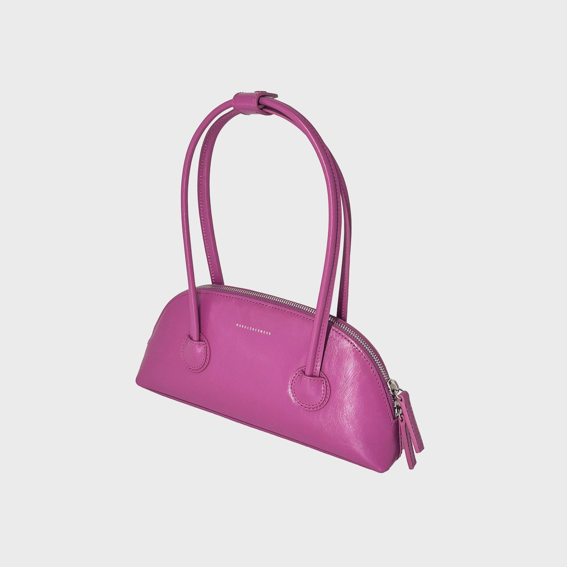 Margesherwood Besette Shoulder Bag - Light Plum Crinkle