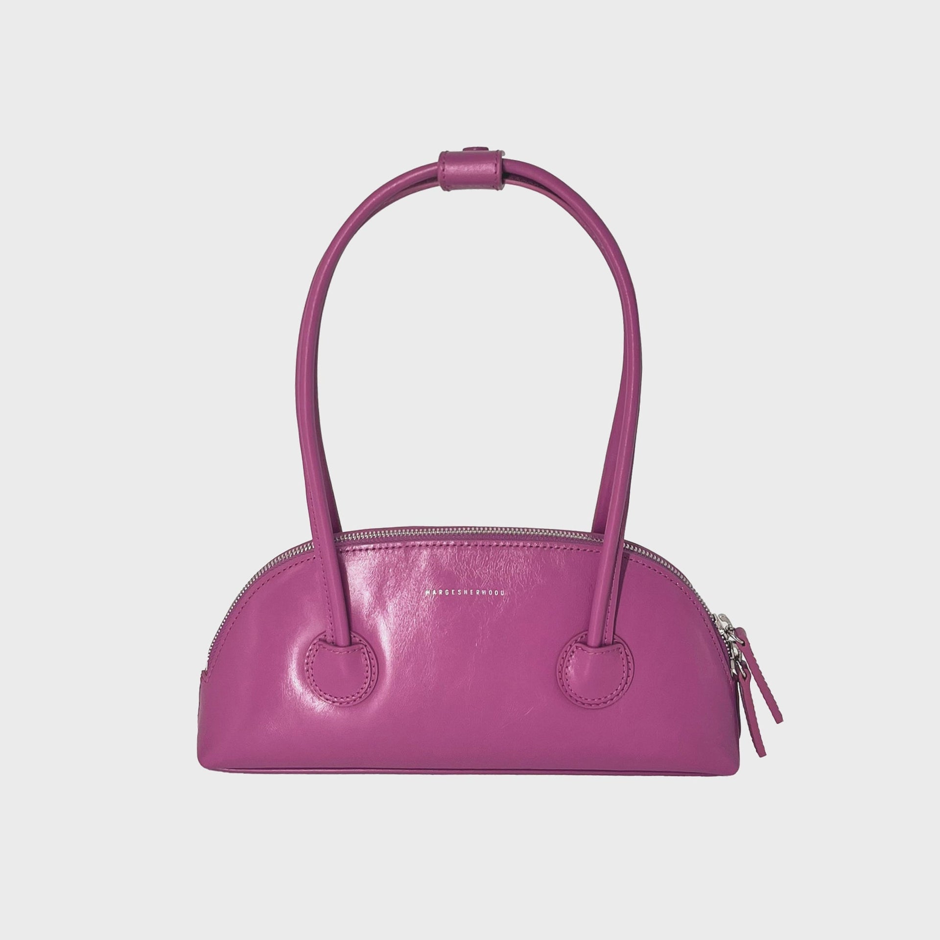 Margesherwood Besette Shoulder Bag - Light Plum Crinkle