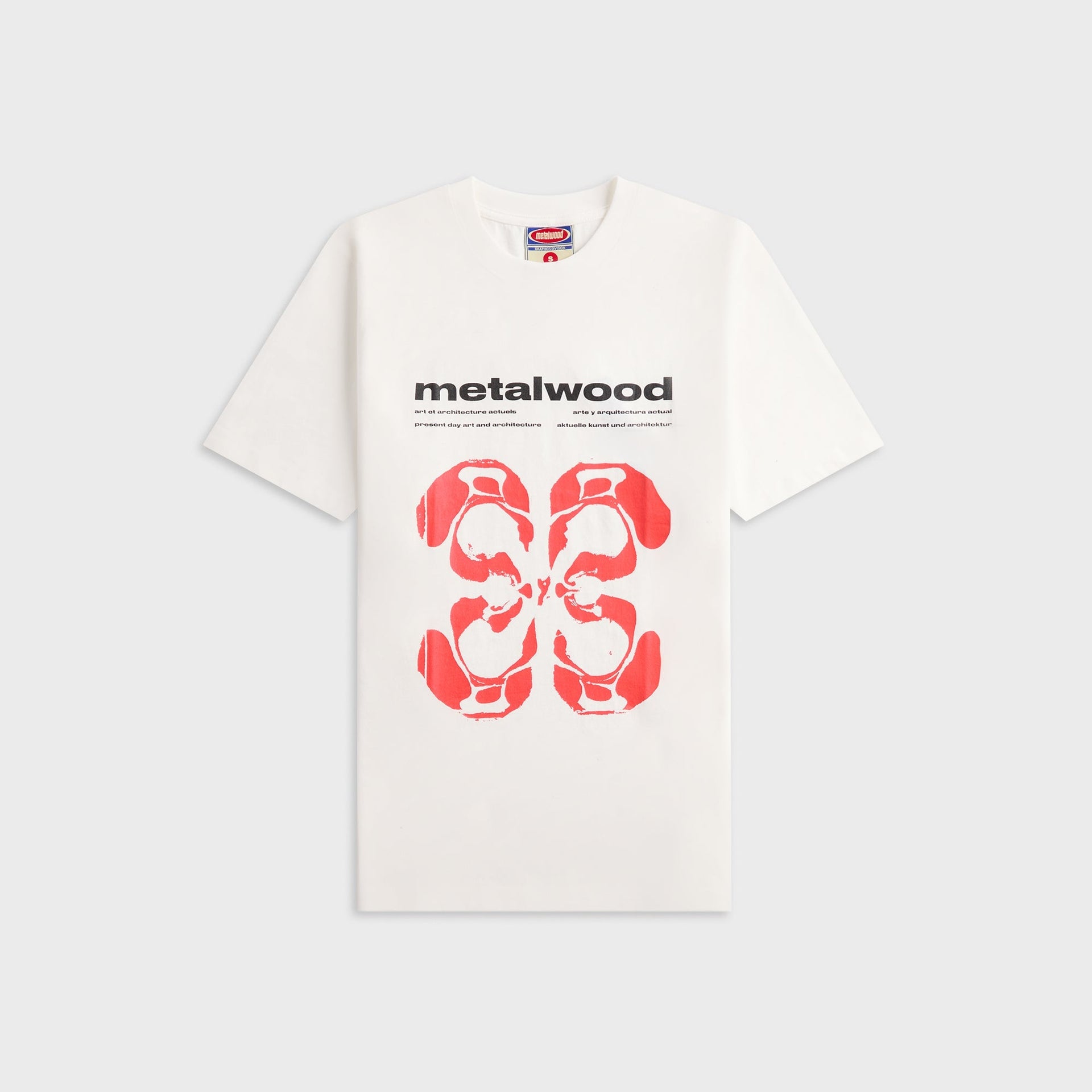 Metalwood Rorschach Tee - White