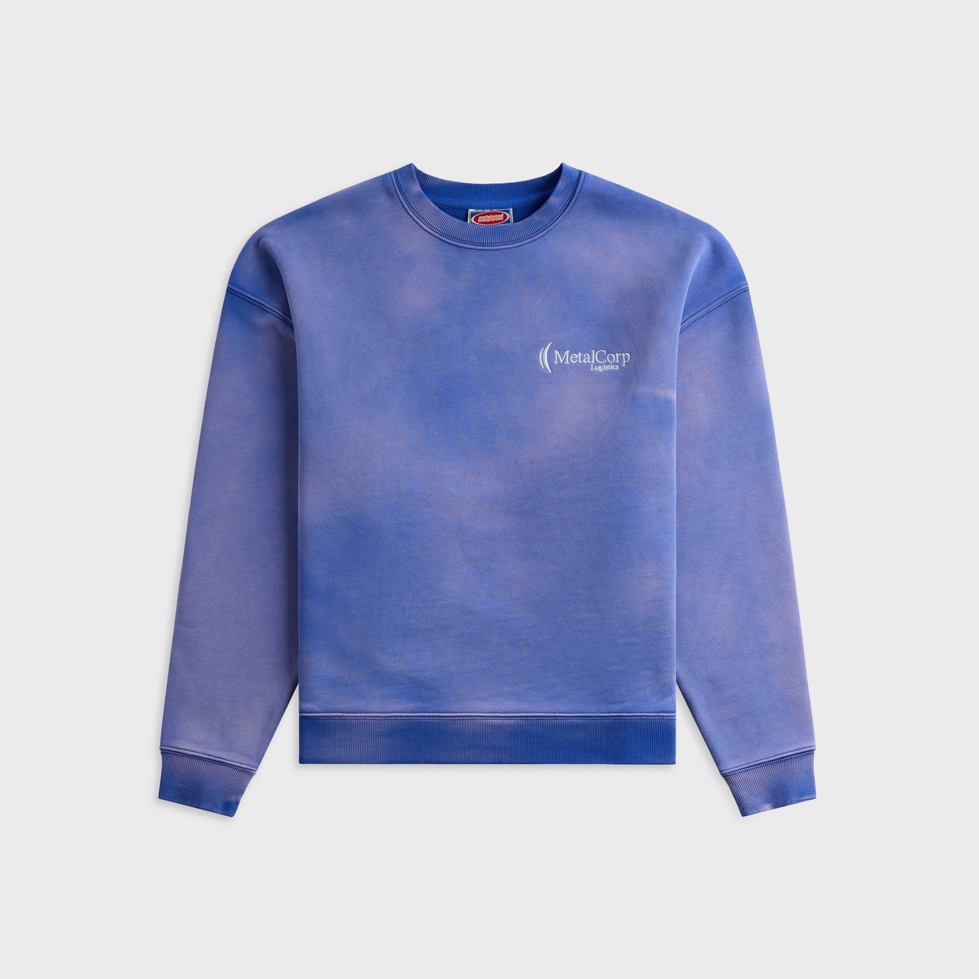 Metalwood MetalCorp Crewneck Sweatshirt - Azure