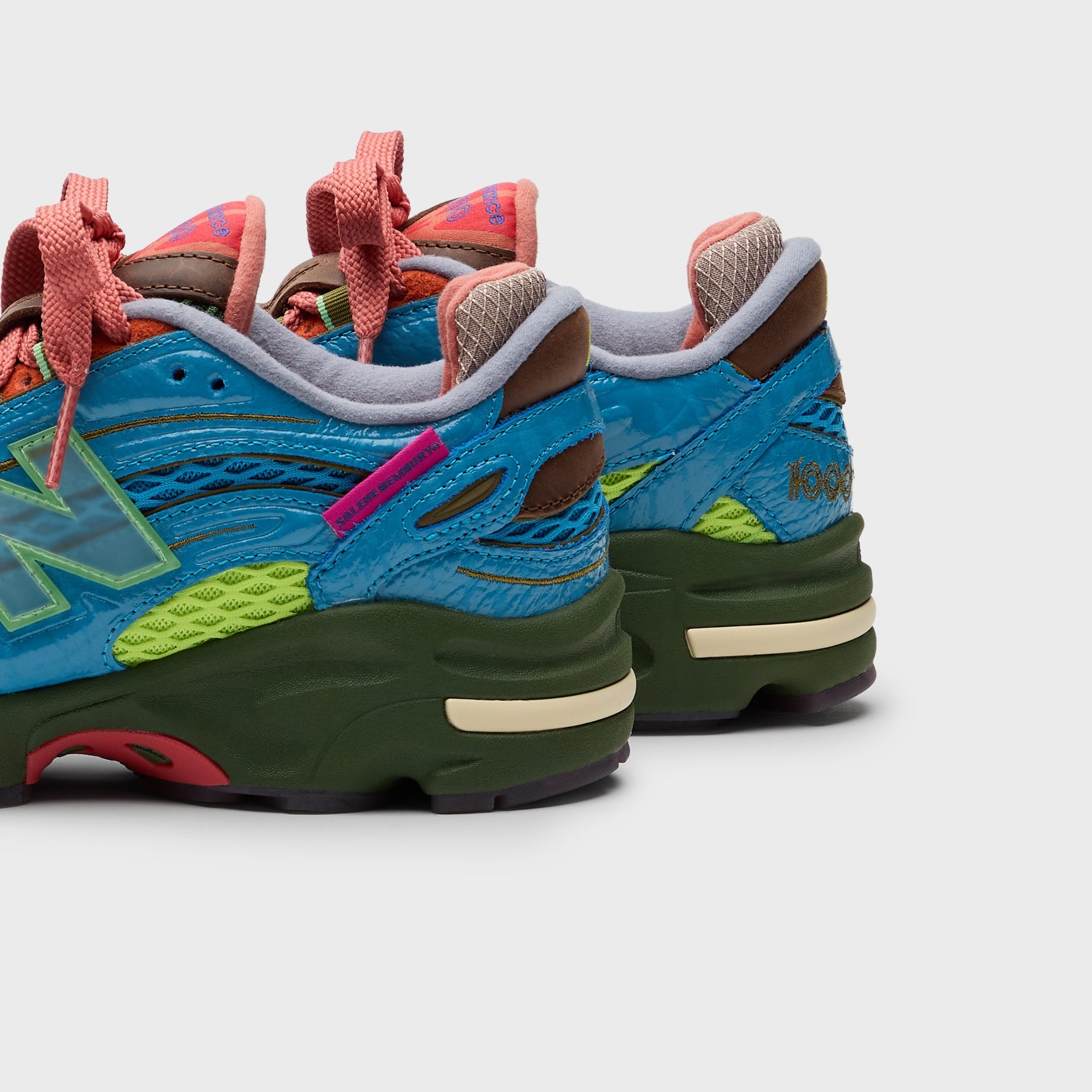 New Balance x Salehe Bembury M1000 - Orange / Blue / Olive Green