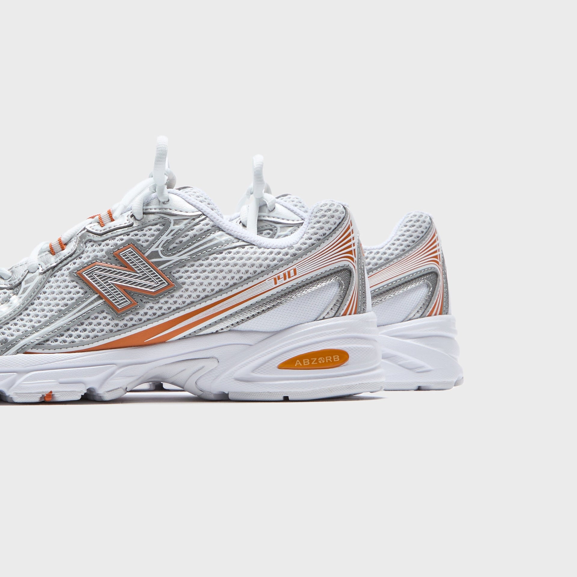 New Balance 740 - White / Classic Orange