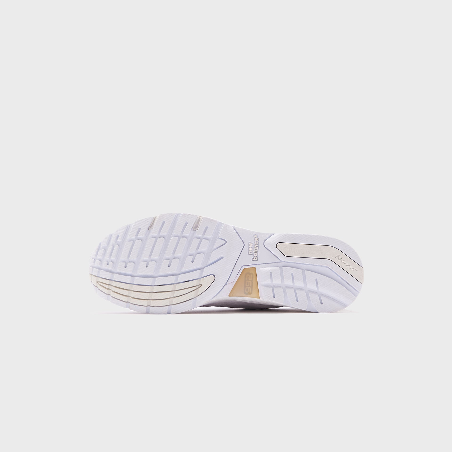 New Balance 992 Made in USA - White / Silver Metalic