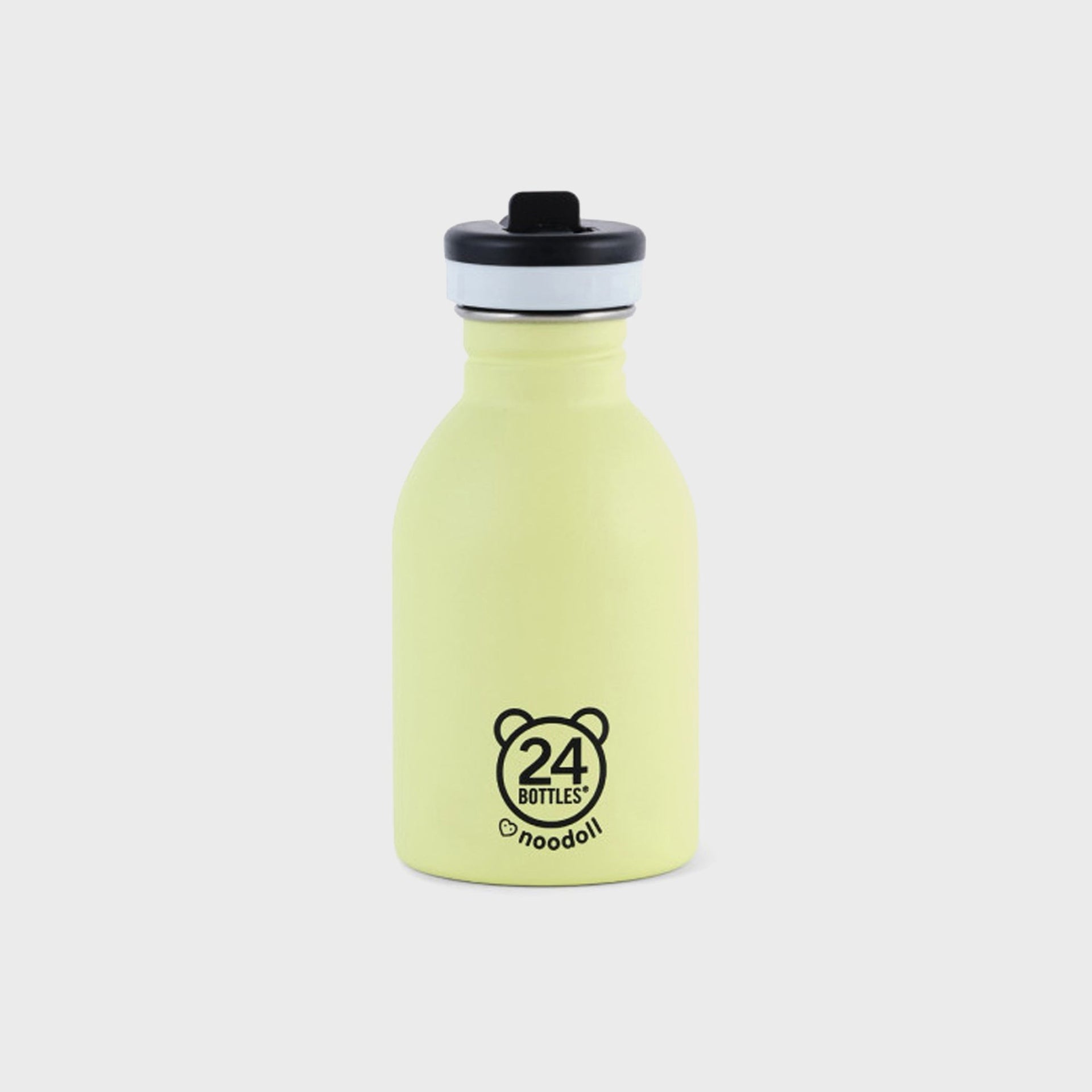 Noodoll Ricecracker Water Bottle in Yellow