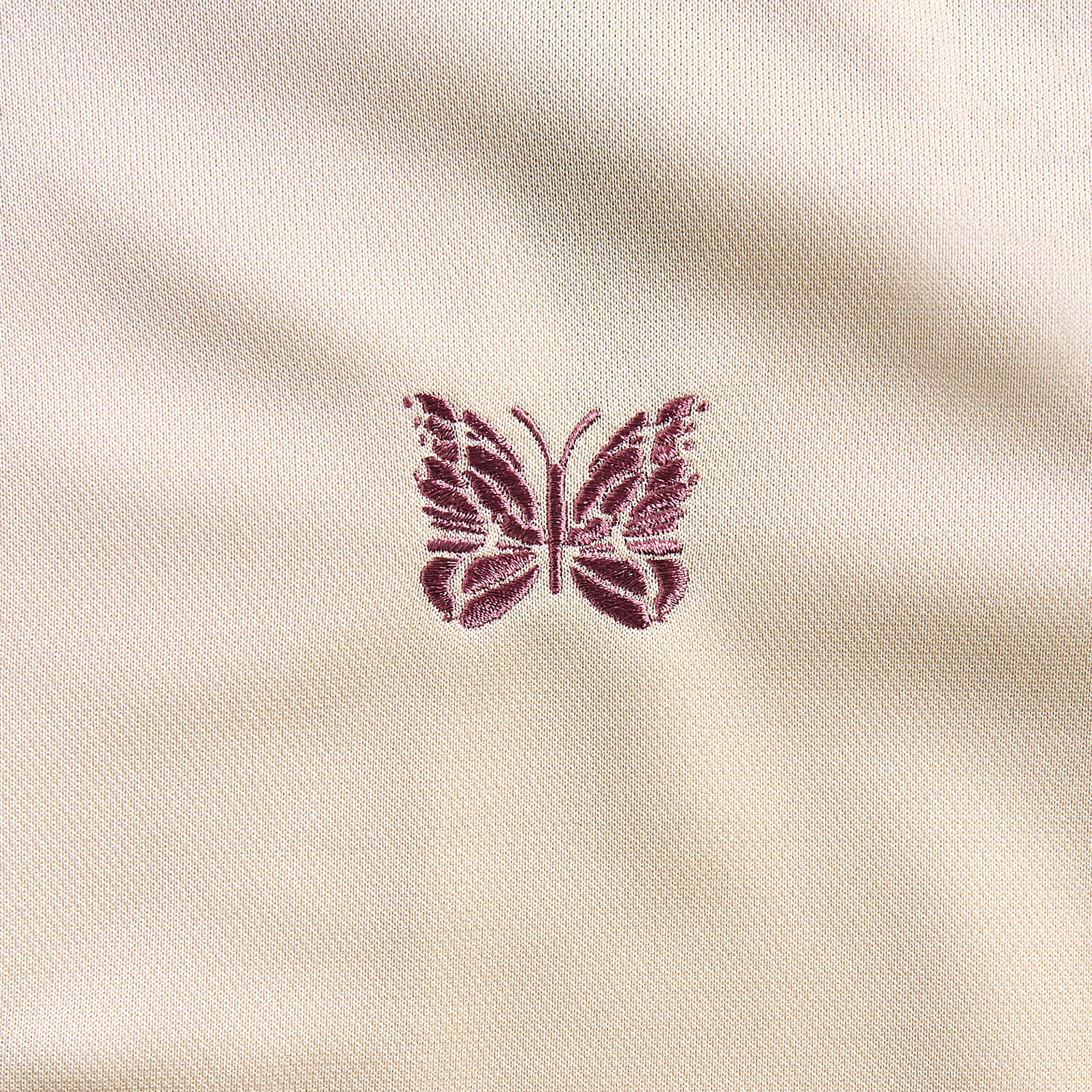 Needles Track Jacket Poly Smooth - Ivory