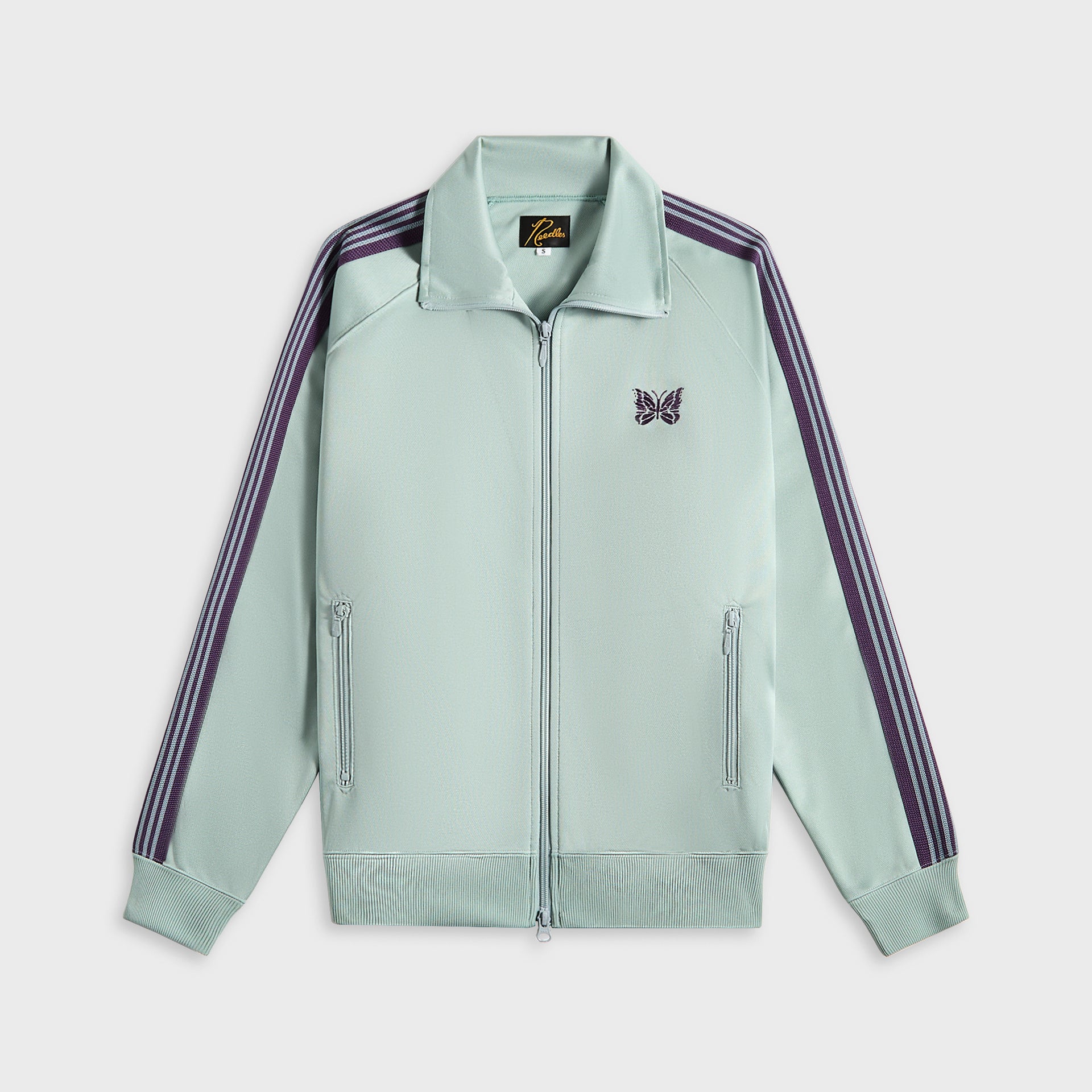 Needles Track Jacket Poly Smooth - Sax