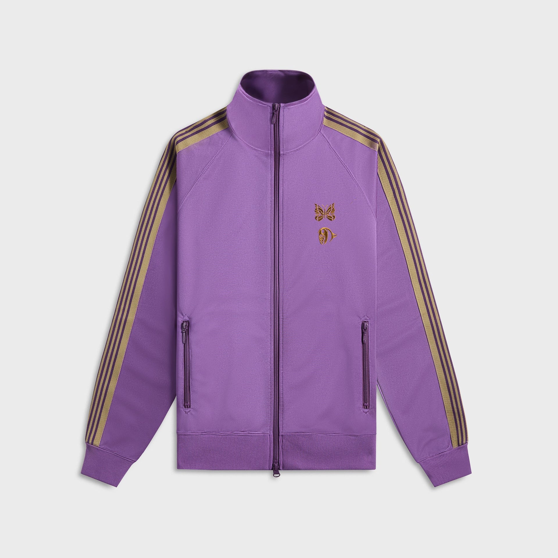 Needles x Kae Tanaka  Poly Smooth Track Jacket in Purple
