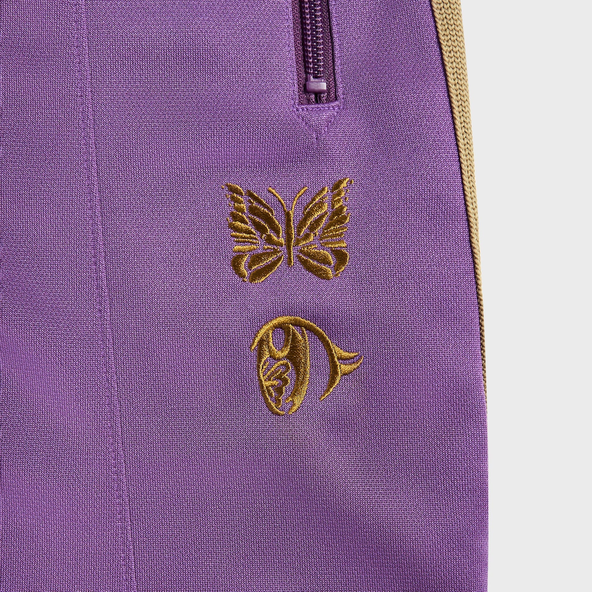 Needles x Kae Tanaka Poly Smooth H.D. Track Pant in Purple