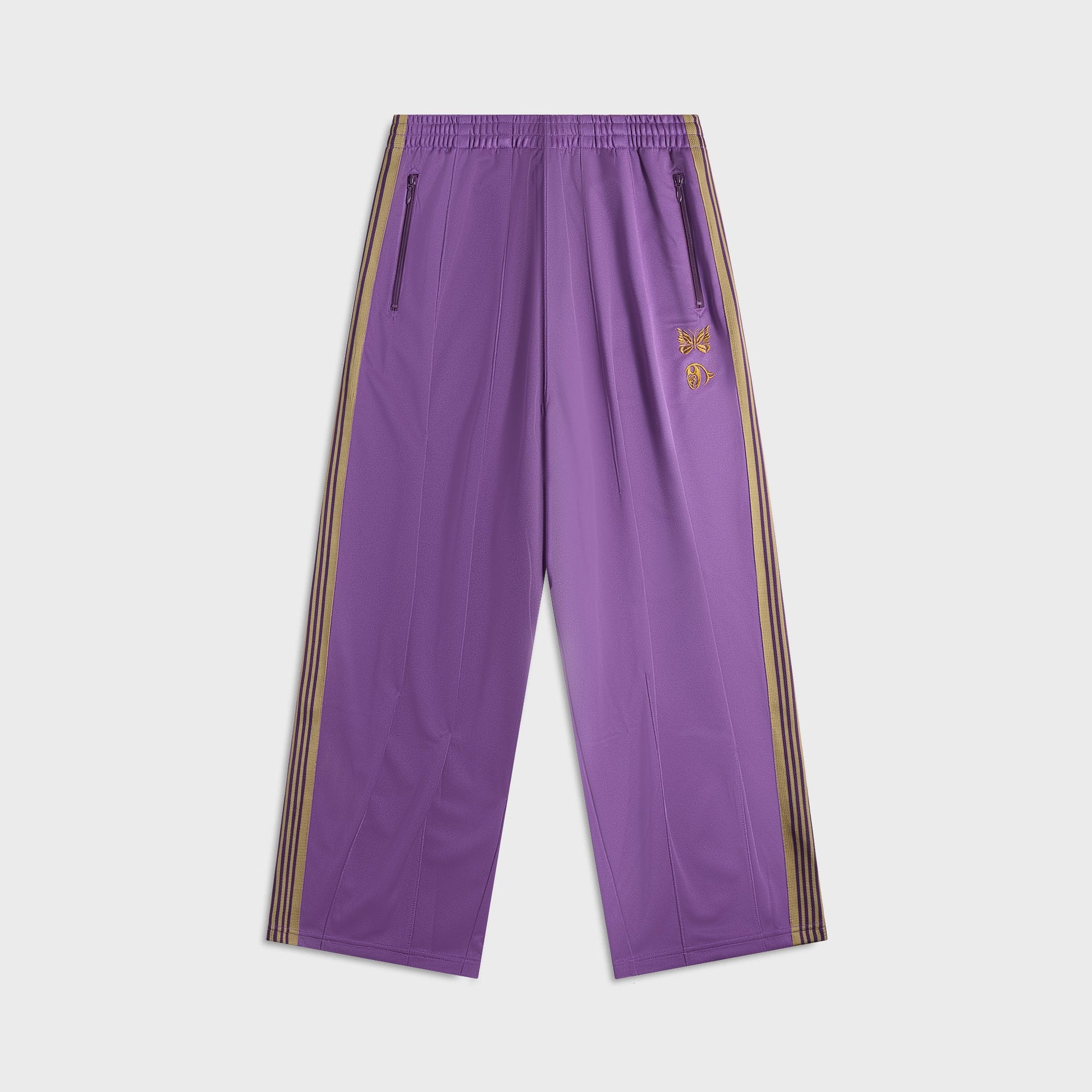 Needles x Kae Tanaka Poly Smooth H.D. Track Pant in Purple