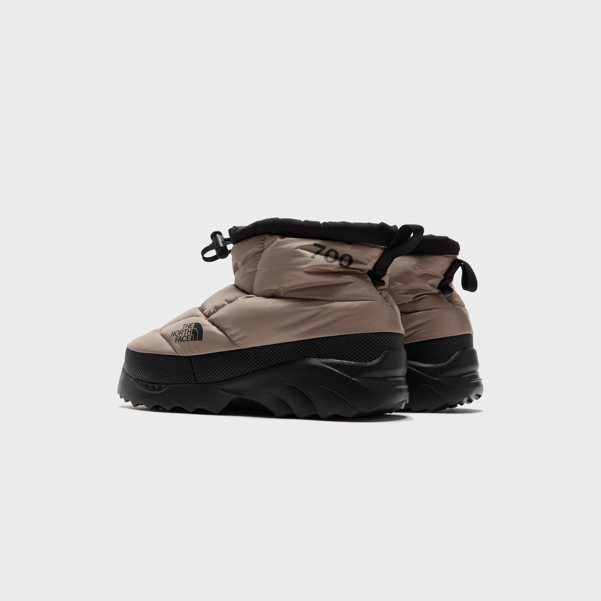 The North Face Nuptse Traction Chukka - Mushroom Grey / TNF Black