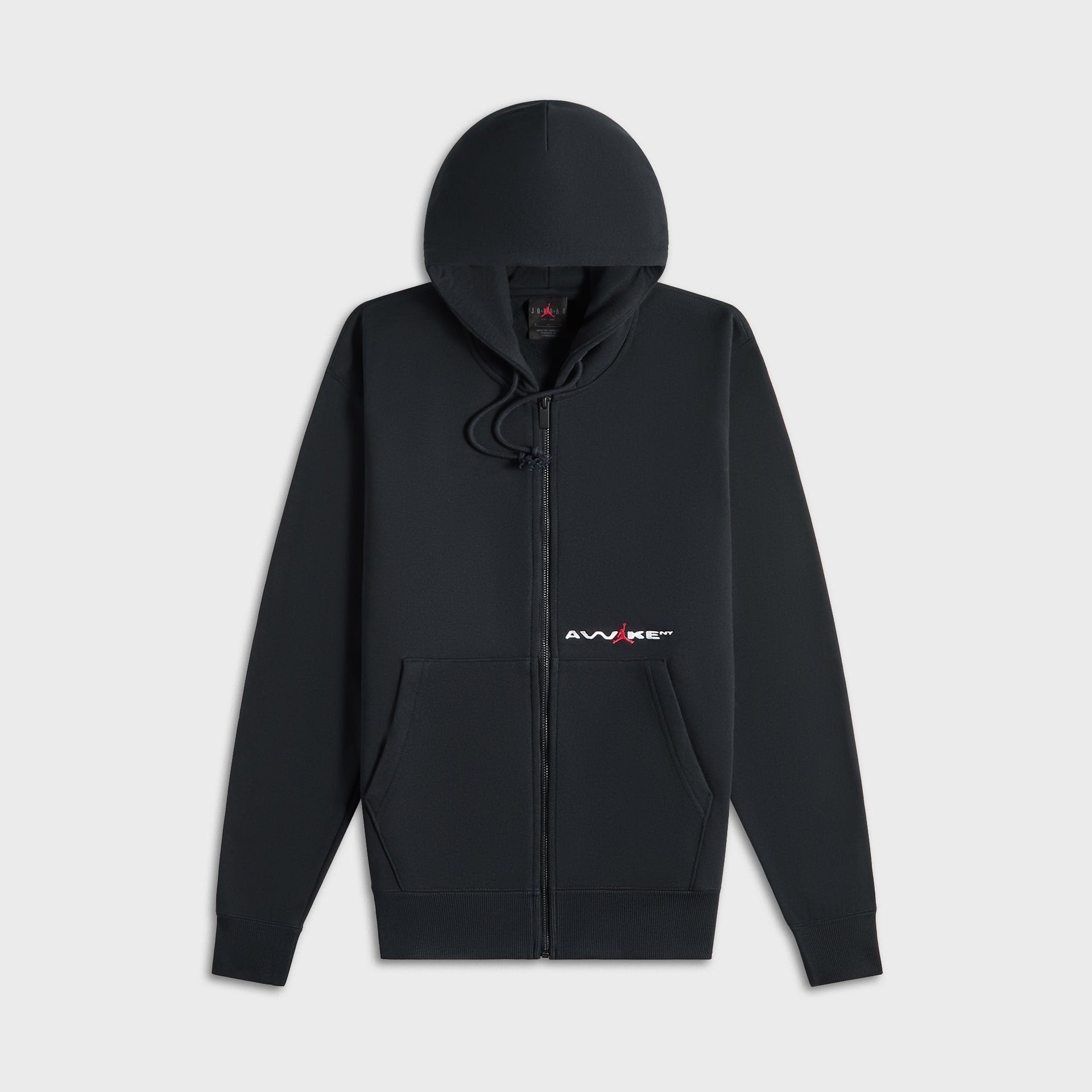 Jordan Jordan x Awake Full-Zip Fleece Hoodie - Black / University Red / White