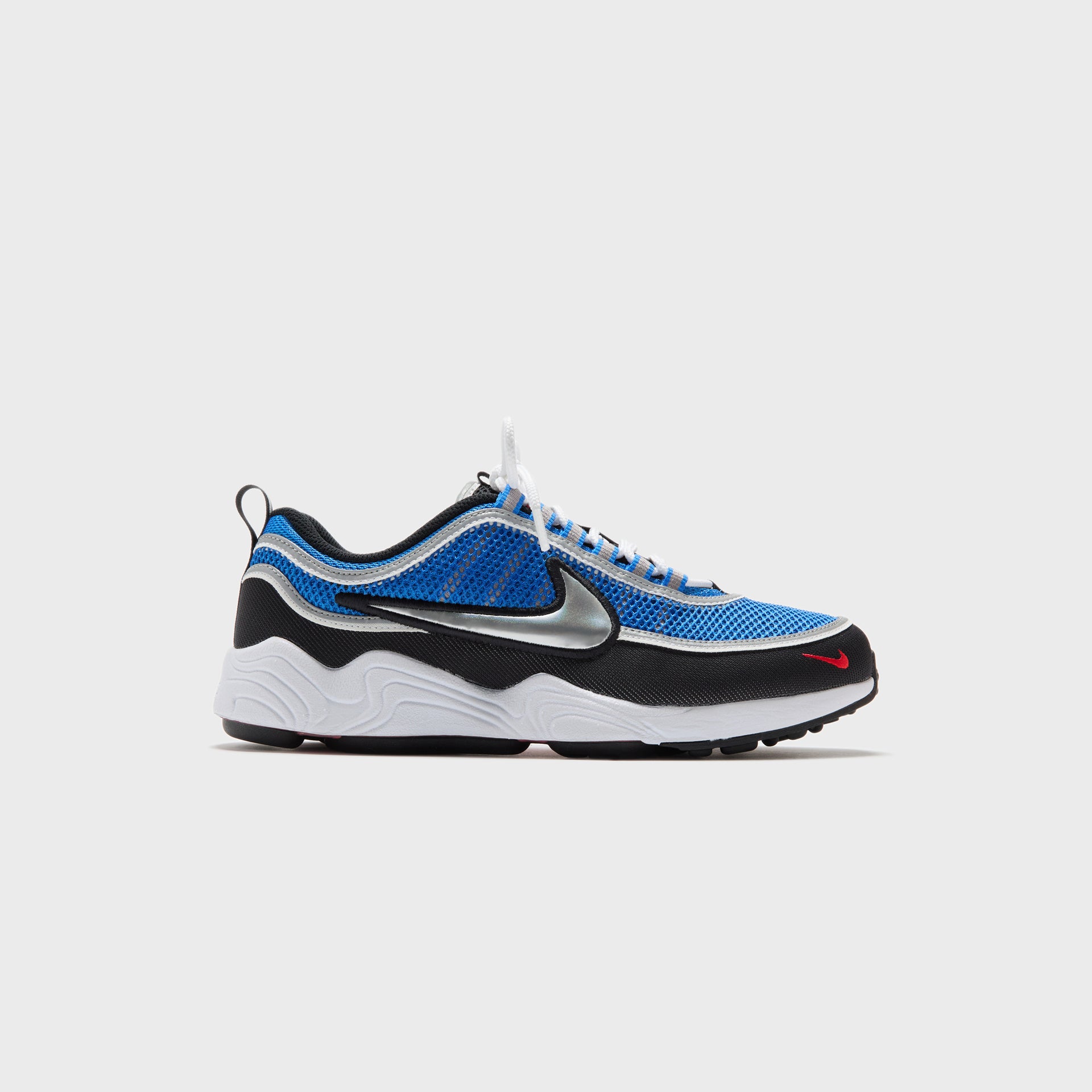 Nike Air Zoom Spiridon - Signal Blue / Metallic Luster / Black / White / University Red