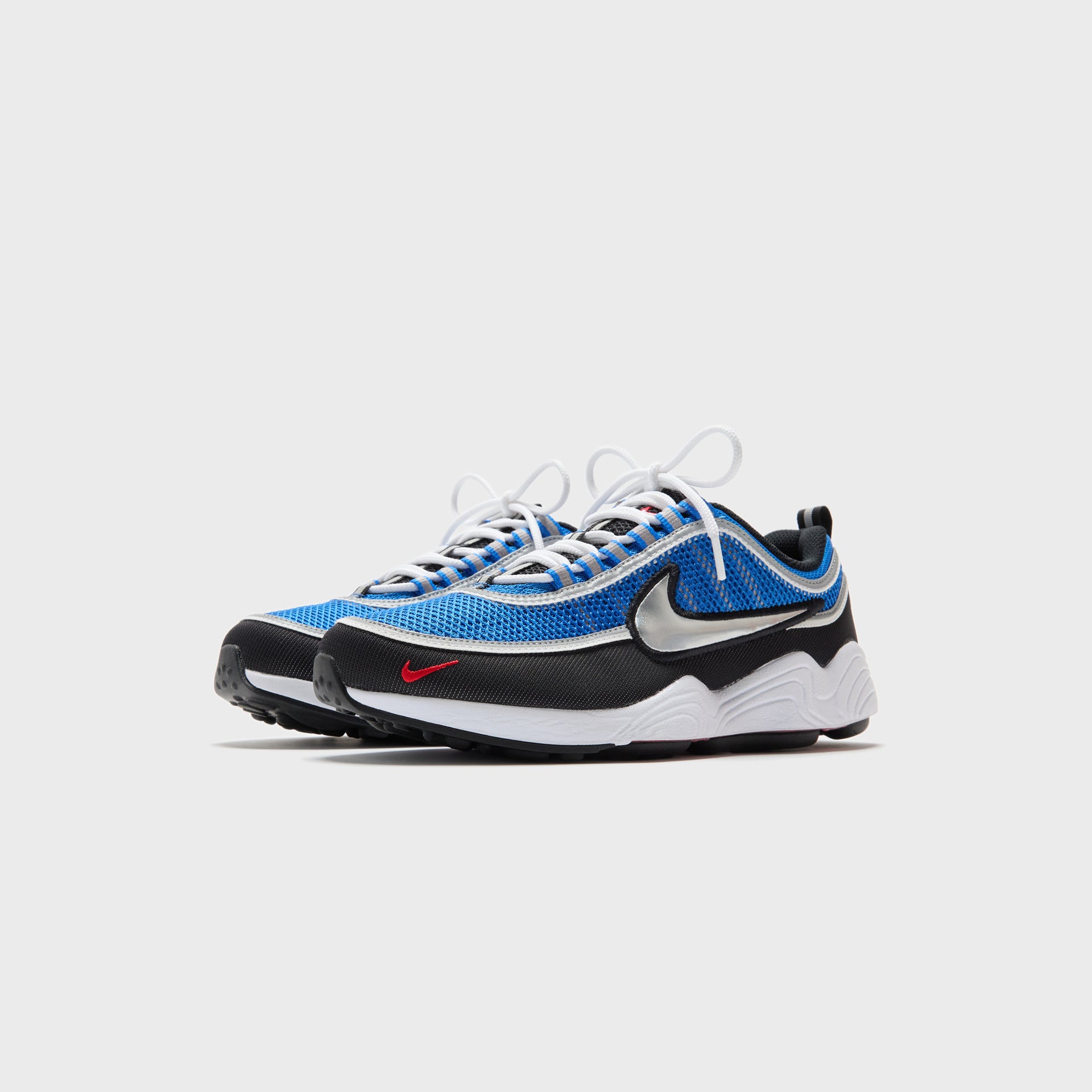 Nike Air Zoom Spiridon - Signal Blue / Metallic Luster / Black / White / University Red