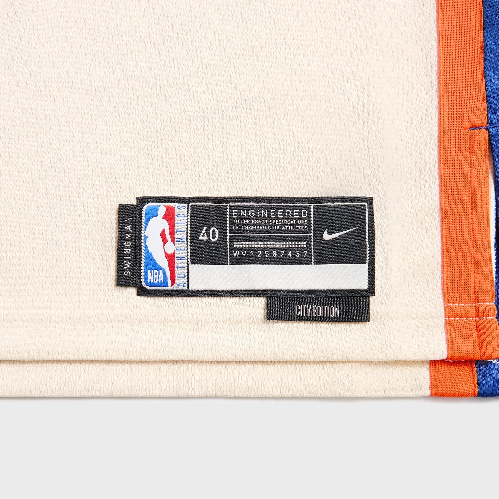 Nike New York Knicks City Edition Karl-Anthony Towns Jersey - Natural