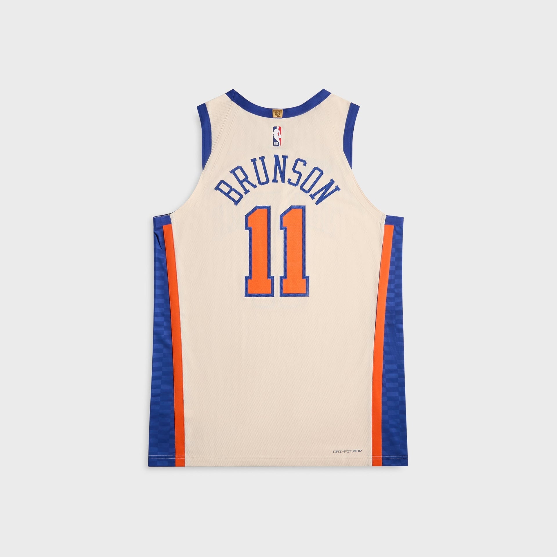 Nike New York Knicks Authentic City Edition Jalen Brunson Jersey - Natural
