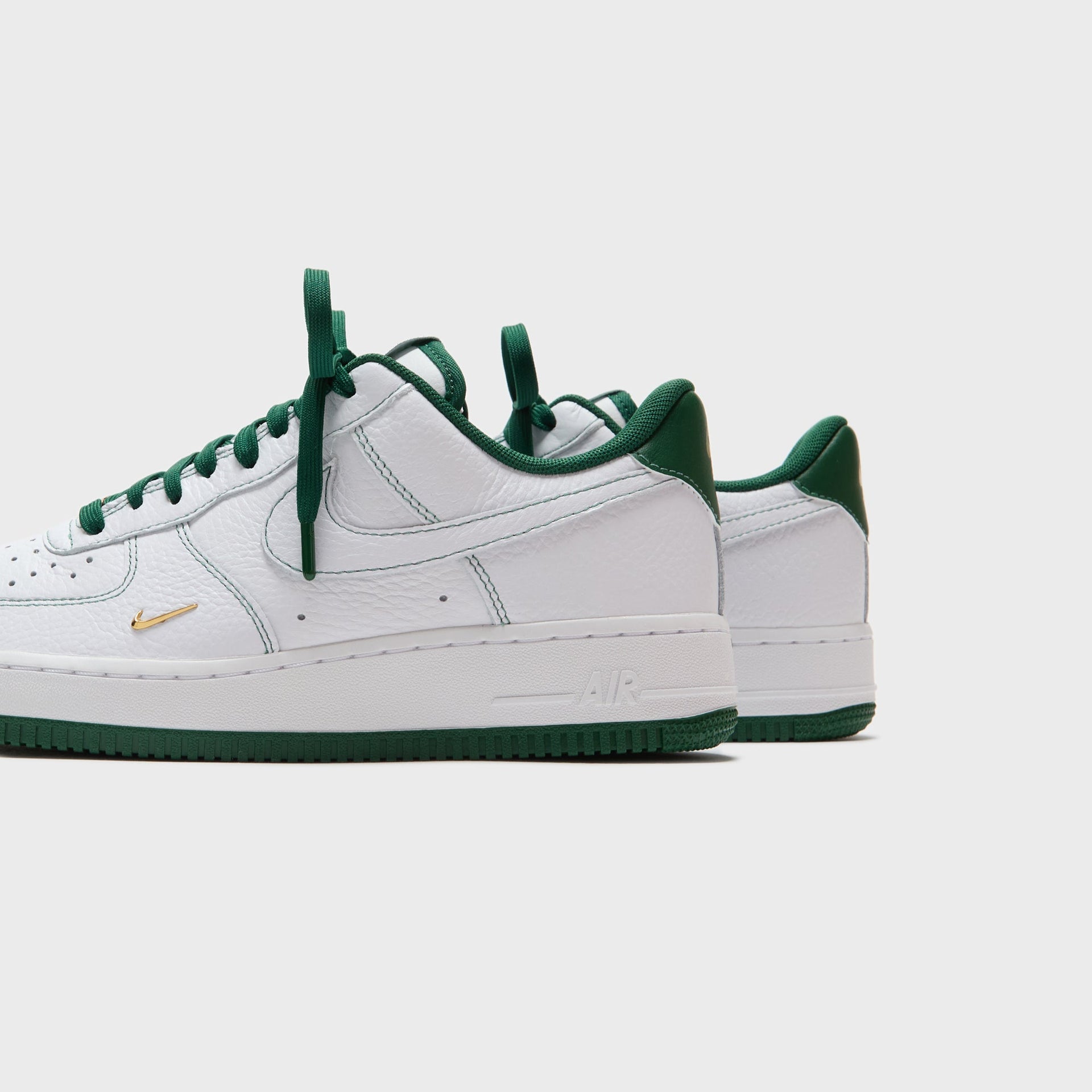 Nike Air Force 1 '07 - Mini Jewel White / Gorge Green / Metallic Gold