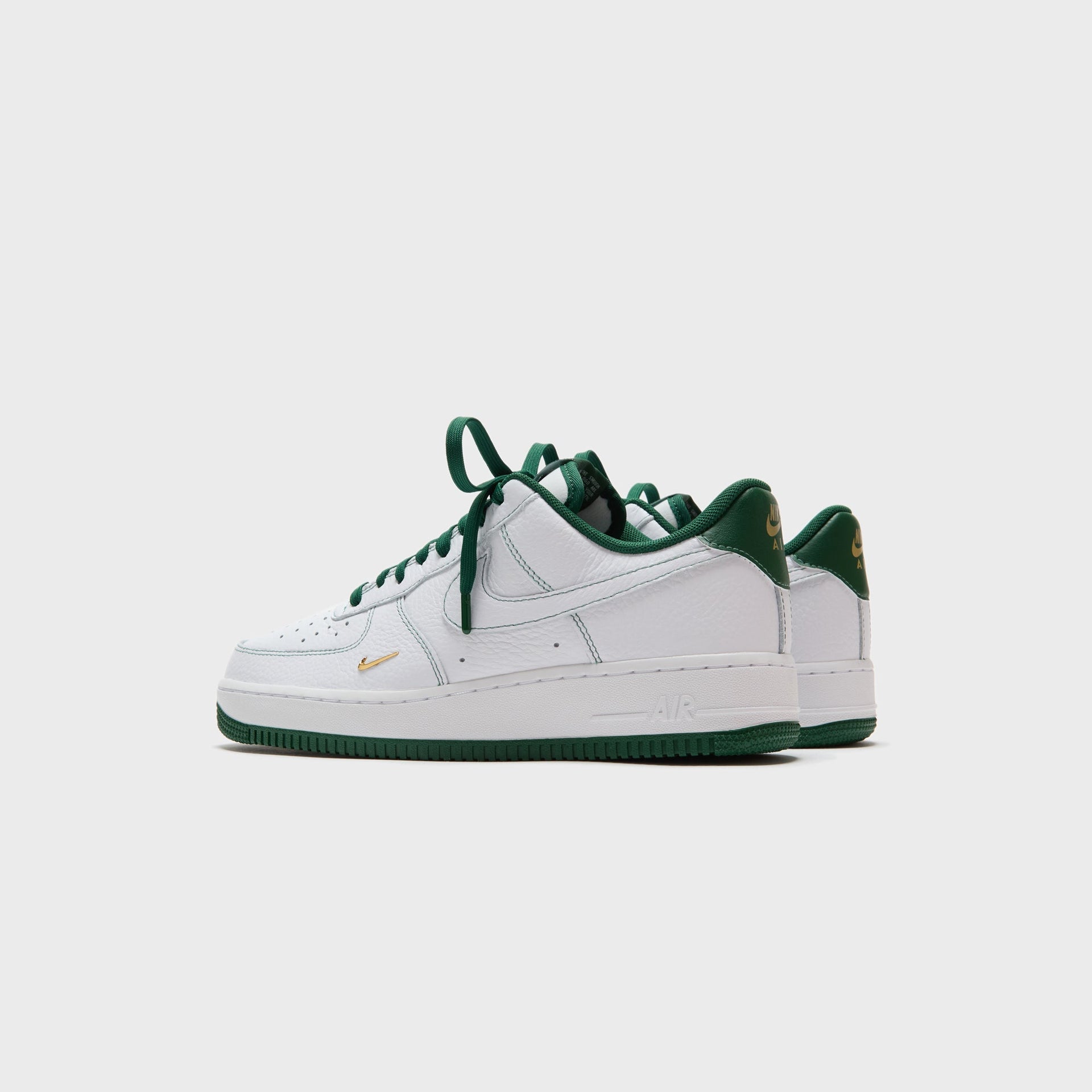 Nike Air Force 1 '07 - Mini Jewel White / Gorge Green / Metallic Gold