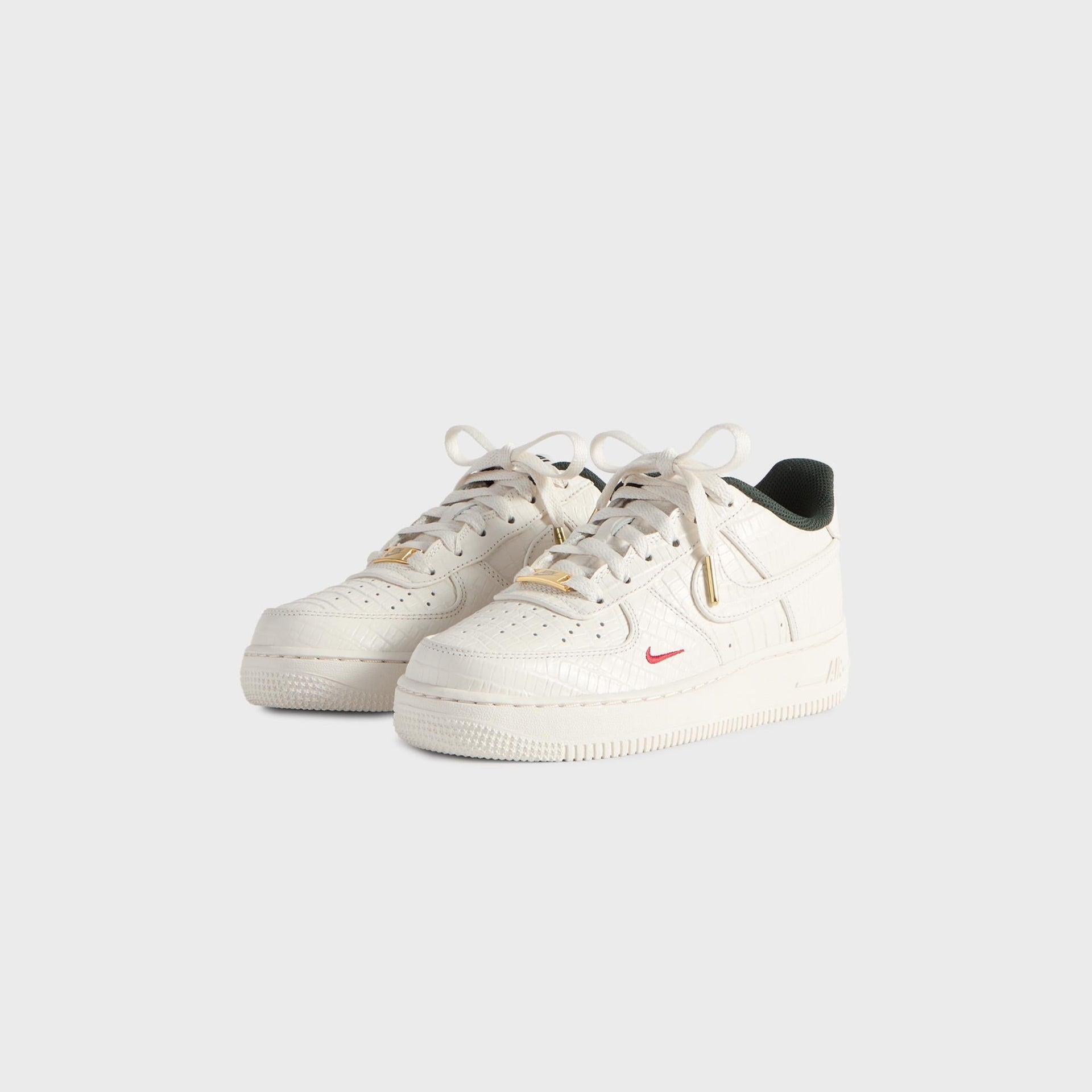 Kith for Nike GS Air Force 1 - Phantom / Black Spruce / Varsity Red