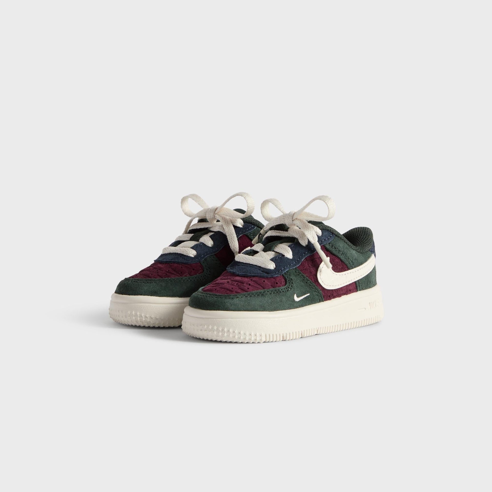 Kith for Nike TD Air Force 1 Low Lace - Night Maroon / Phantom