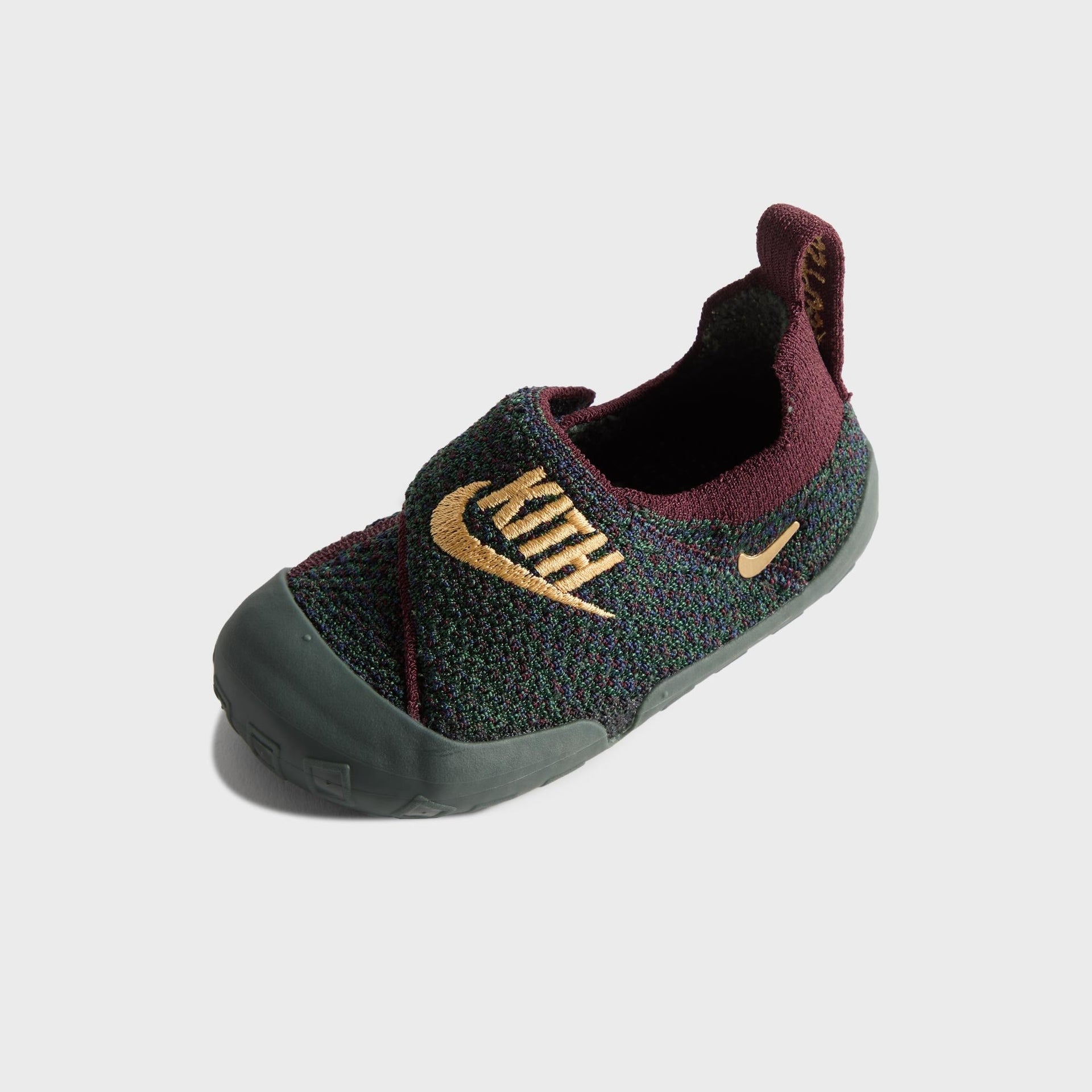 Kith for Nike Baby Swoosh One - Gold / Burgundy / Mid Navy