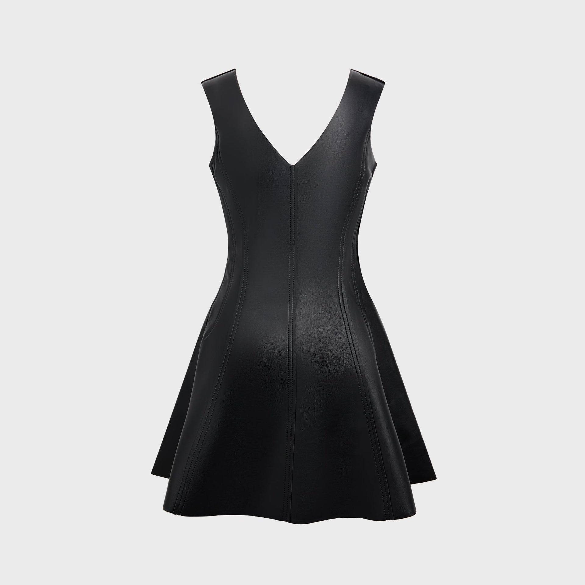 Norma Kamali Grace Mini Dress - Black