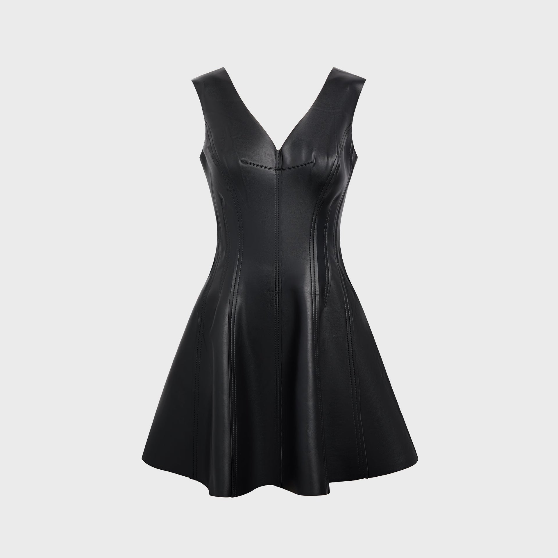 Norma Kamali Grace Mini Dress - Black