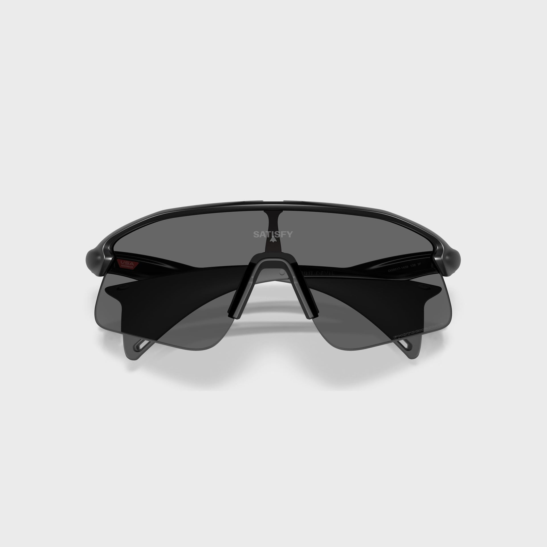 Oakley x SATISFY Stunt Devil - Matte Black Ink / Photochromic