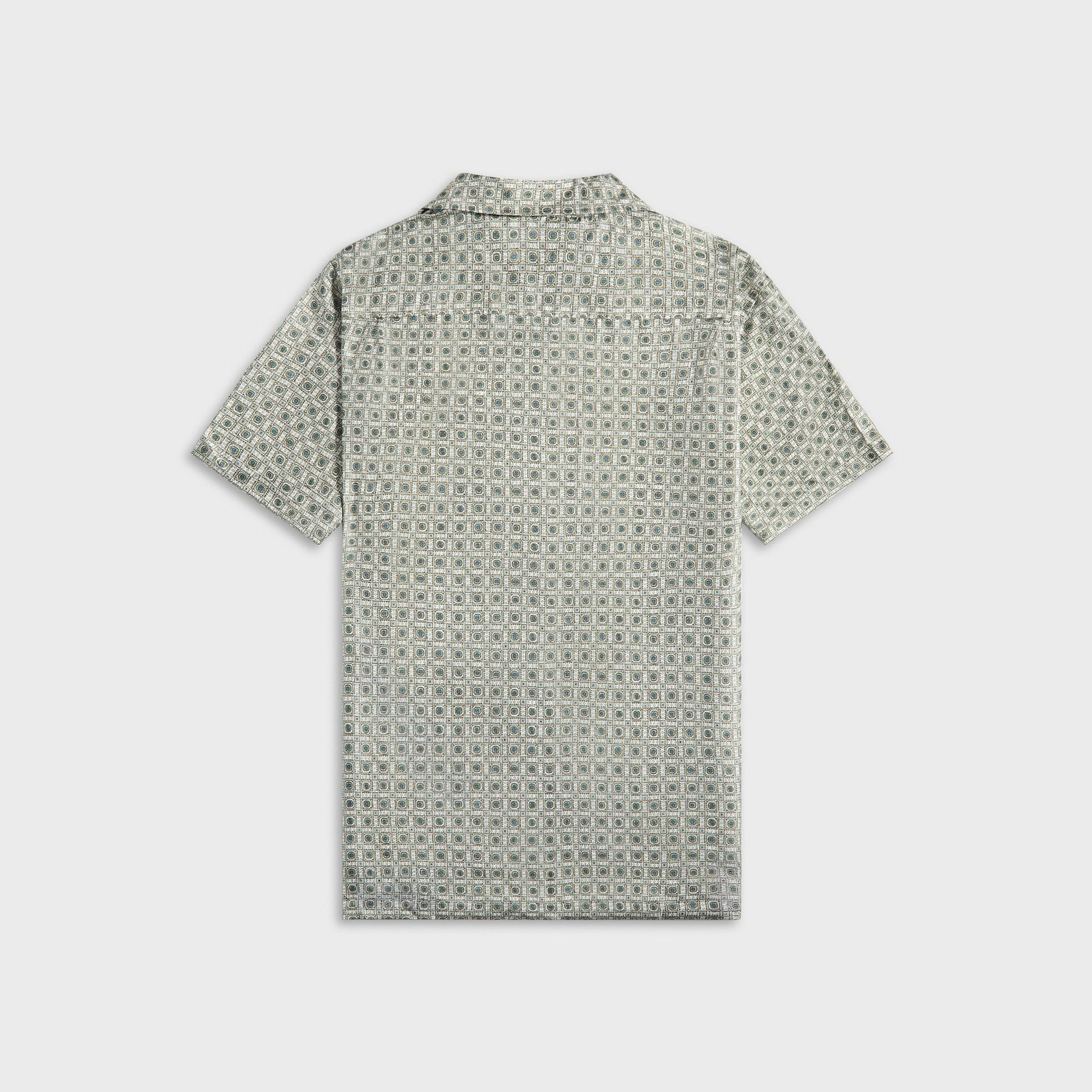 Orlebar Brown Maitan Silk Solstice Shirt in Latte