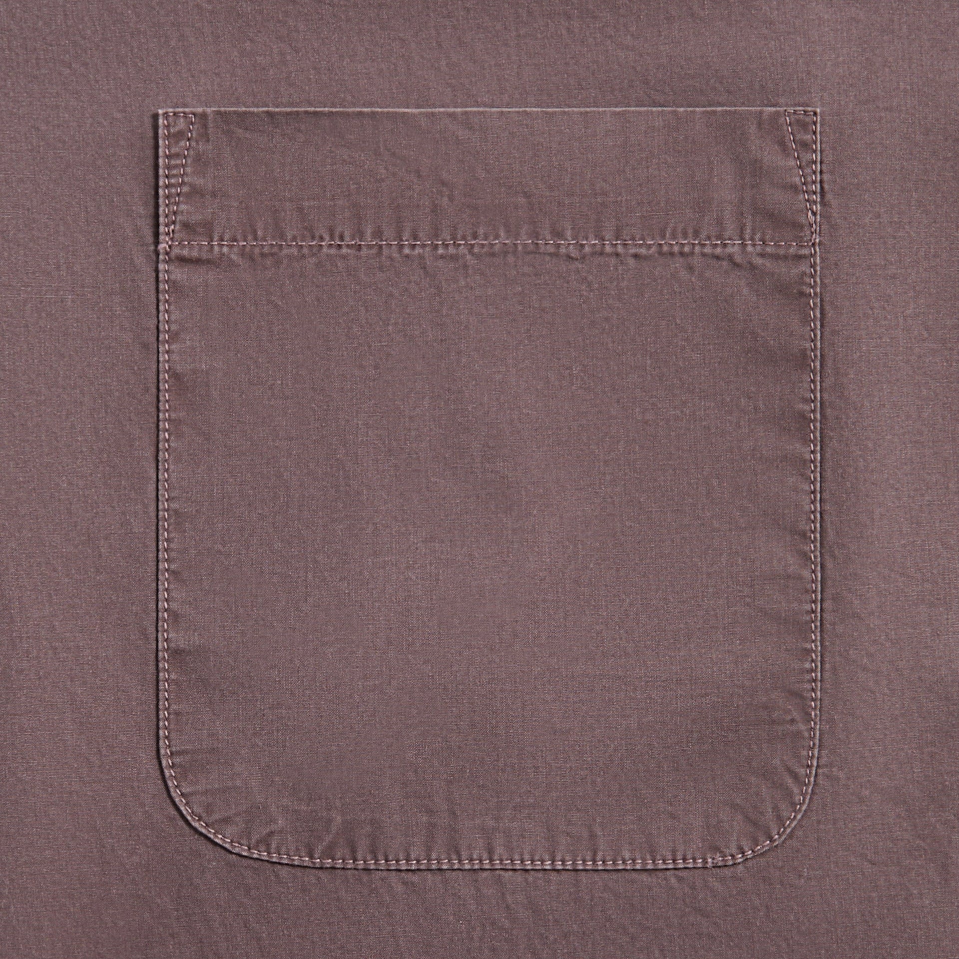 Our Legacy Funnel Shirt in Charcoal Bordeaux