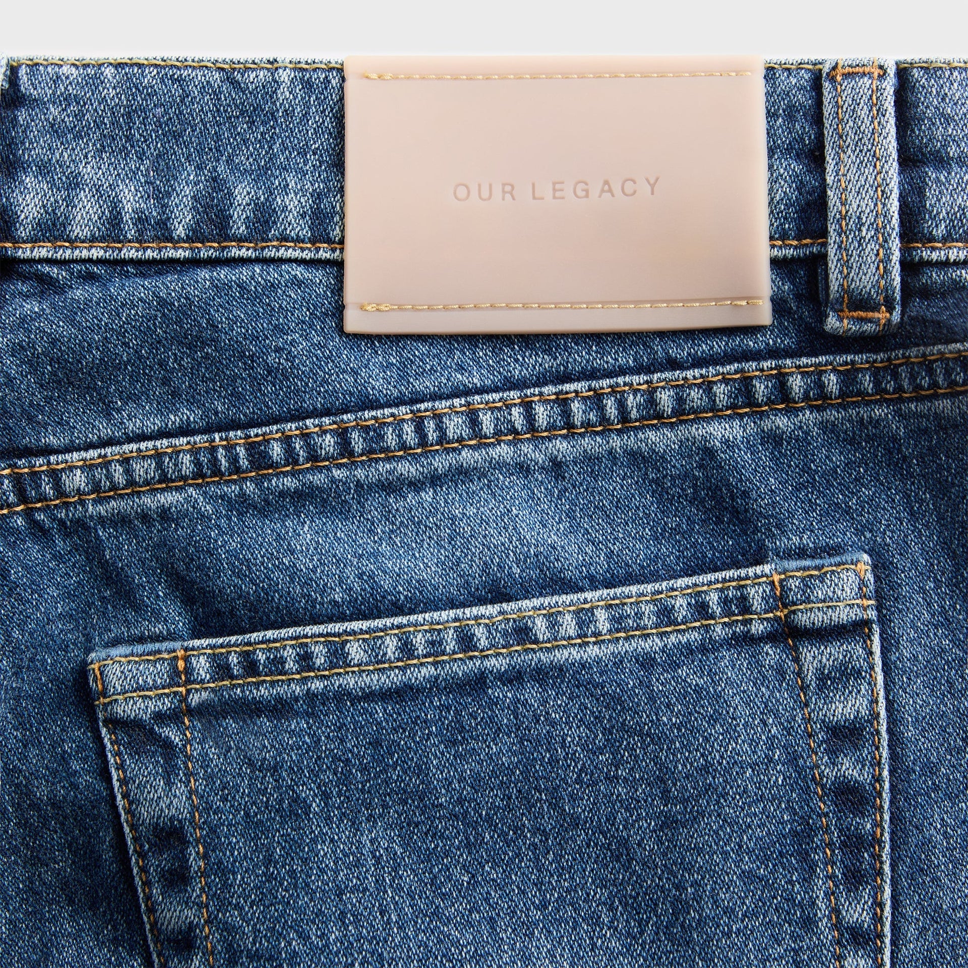 Our Legacy Carlson Cut Denim Jean - Rodeo Wash Broken Twill