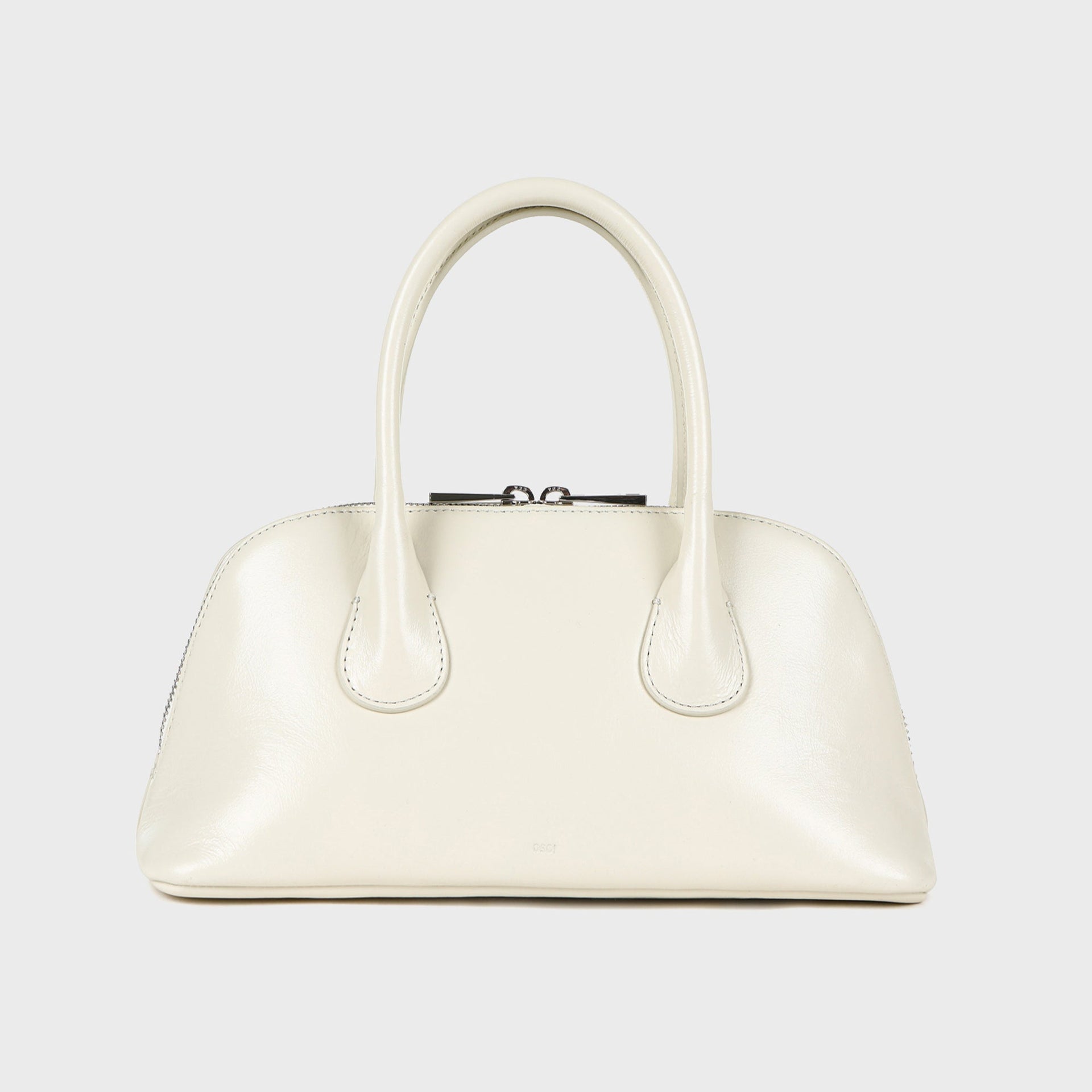 Osoi Zip Brocle Mini Bag in Cream