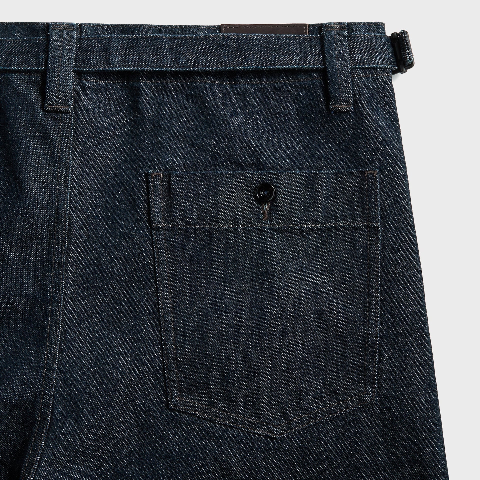 Lemaire Maxi Workwear Pants - Denim Indigo
